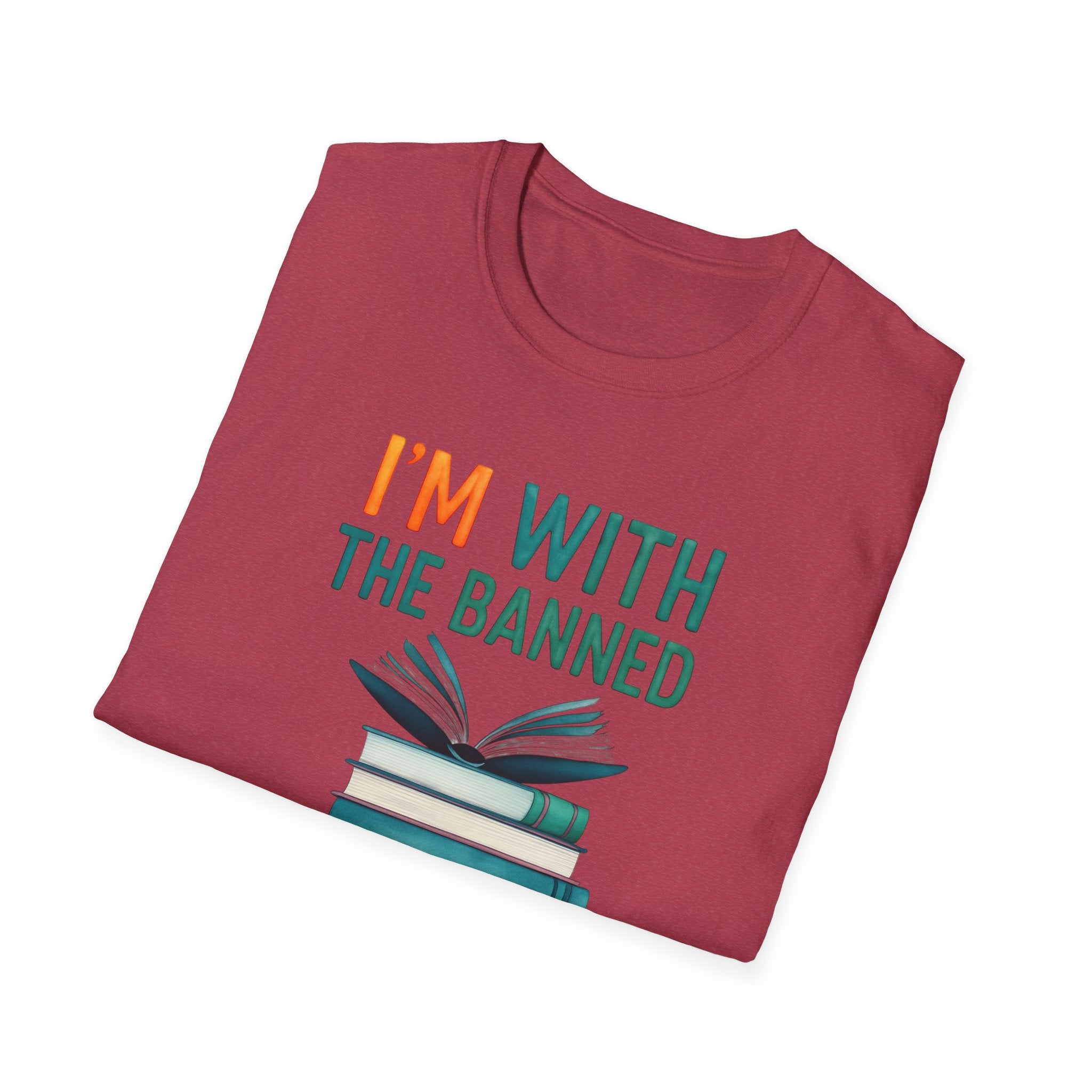 Banned Books Awareness I’m with the banned T-Shirt Christmas Gift for activists and liberals, librarian gift, teacher gift