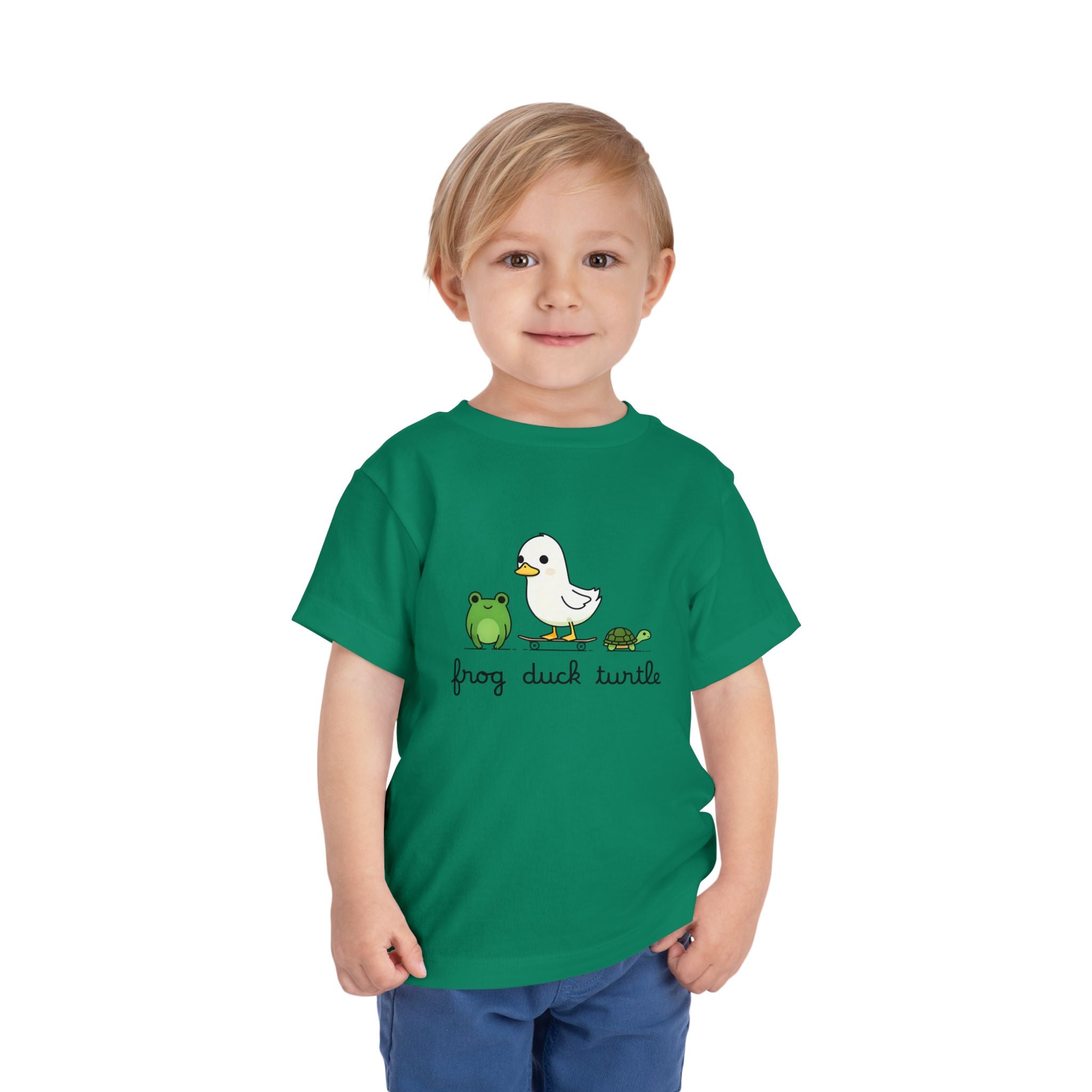 FDT Protest Human Rights Frog Duck Turtle Design - Kids Activism Shirt, Social Justice Top, Youth Equality Tee, Protest Animal