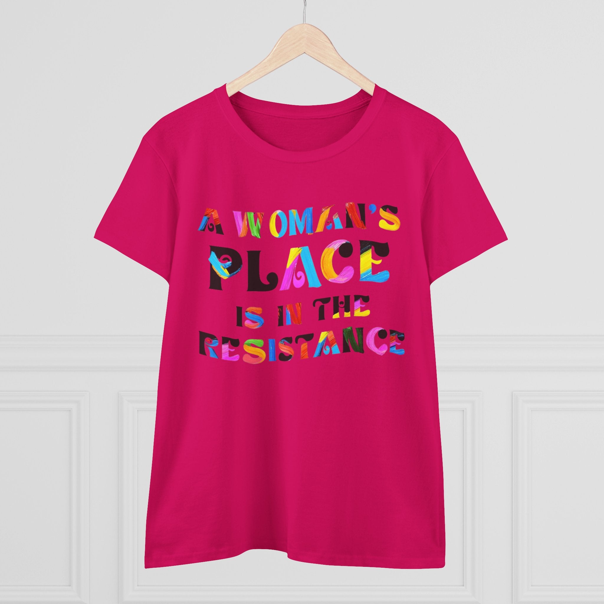 A womans place Feminist Tee, Women's Rights Shirt, Protest Activist Top, Social Justice Clothing, Feminism Tshirt No Kings