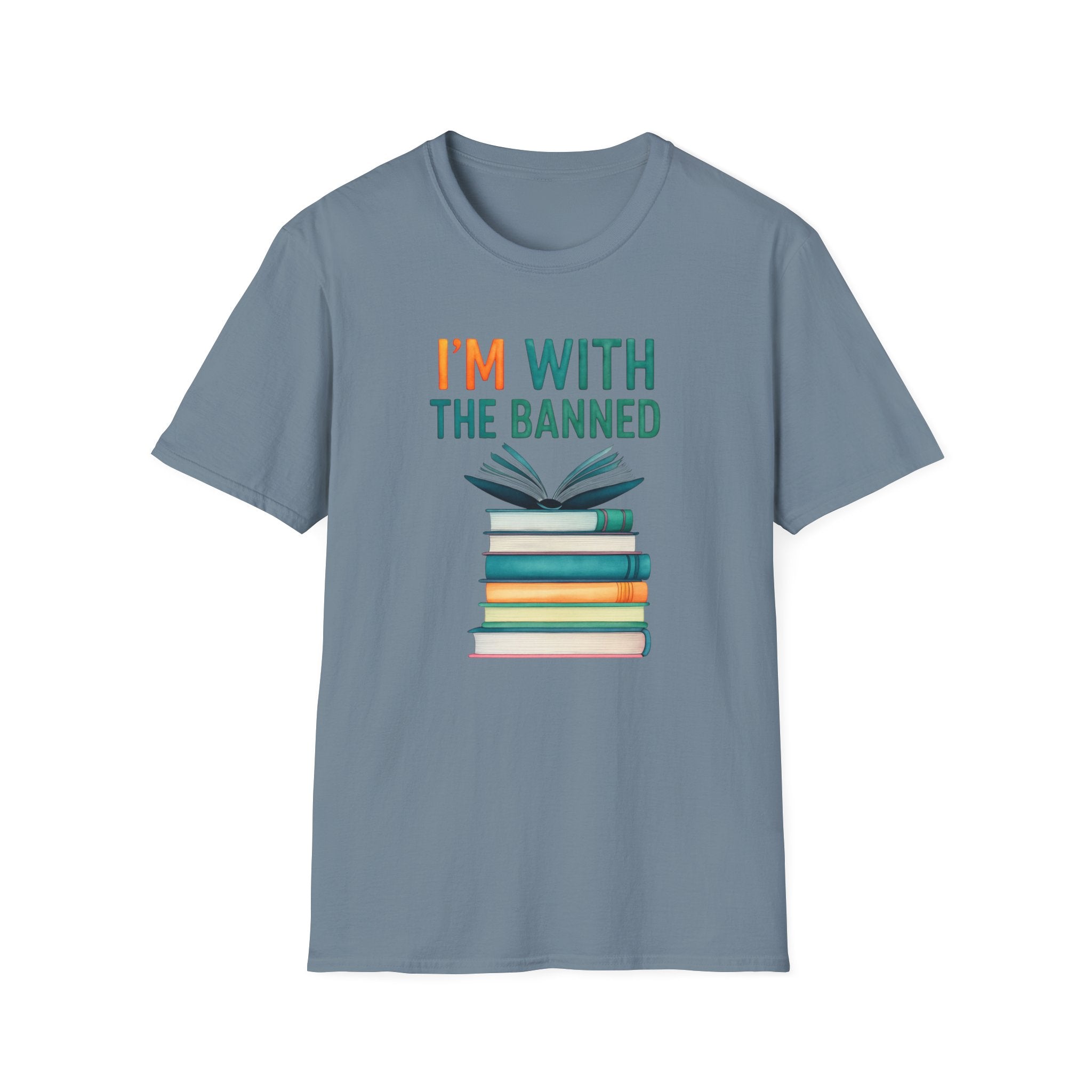 Banned Books Awareness I’m with the banned T-Shirt Christmas Gift for activists and liberals, librarian gift, teacher gift