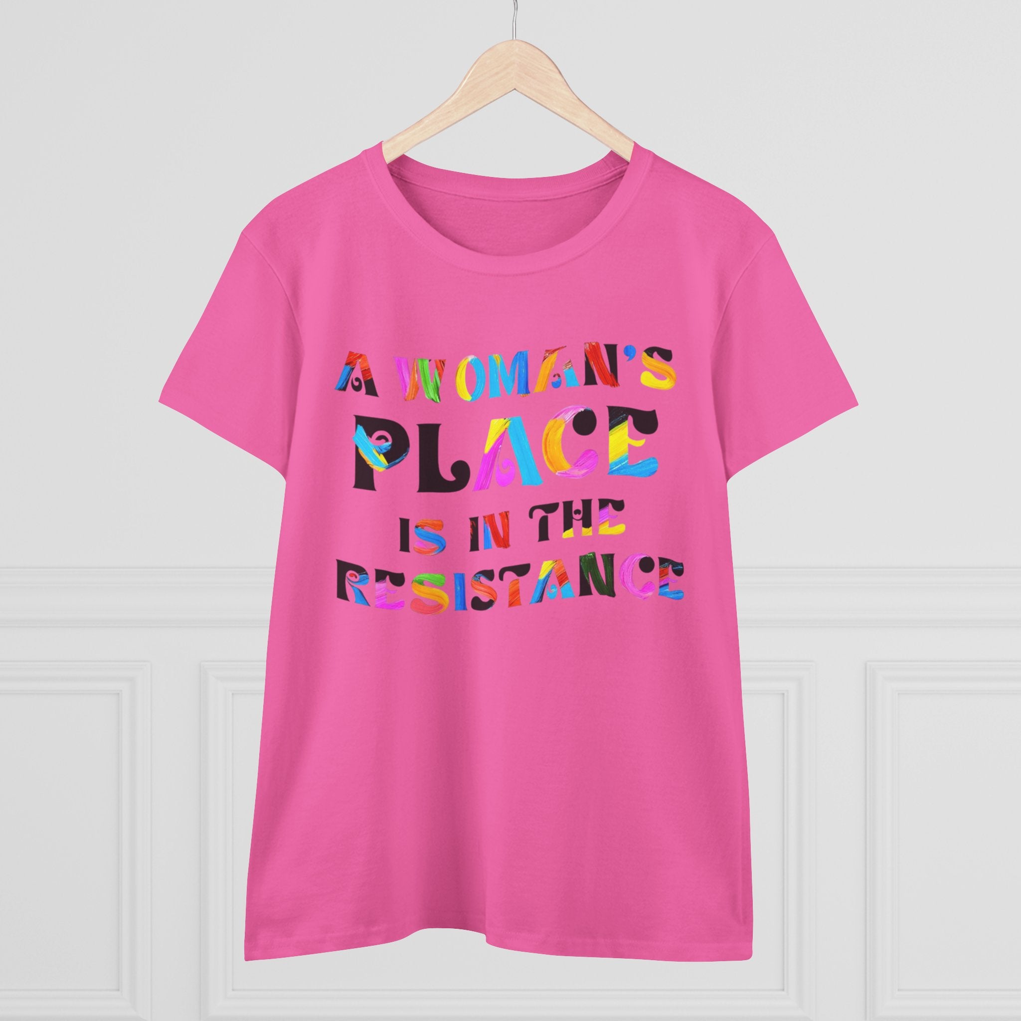 A womans place Feminist Tee, Women's Rights Shirt, Protest Activist Top, Social Justice Clothing, Feminism Tshirt No Kings