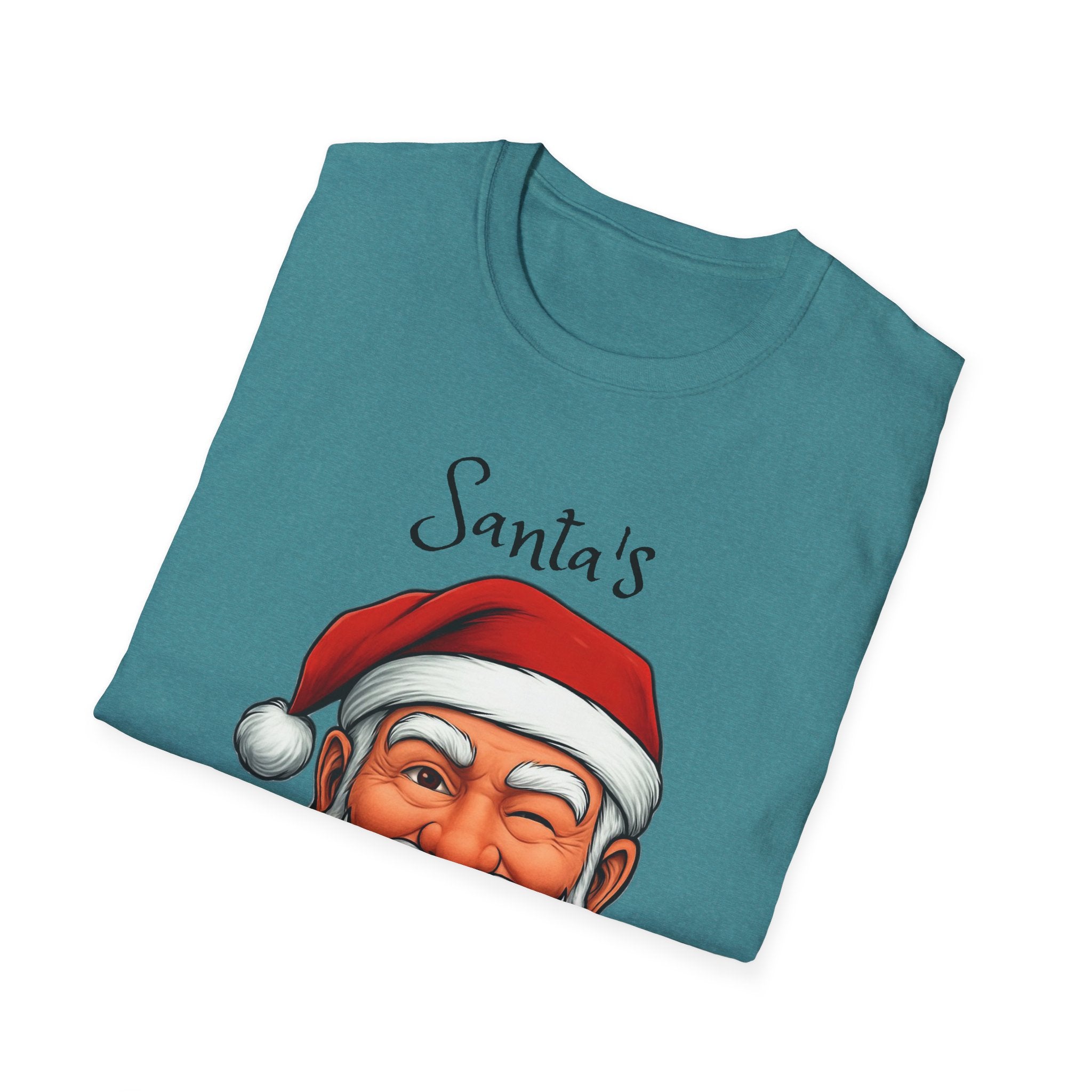 Christmas Teacher Gifts, Santa's Favorite Teacher Tee, Holiday School Apparel, Teacher Appreciation Shirt, Teacher Christmas Present, Unisex