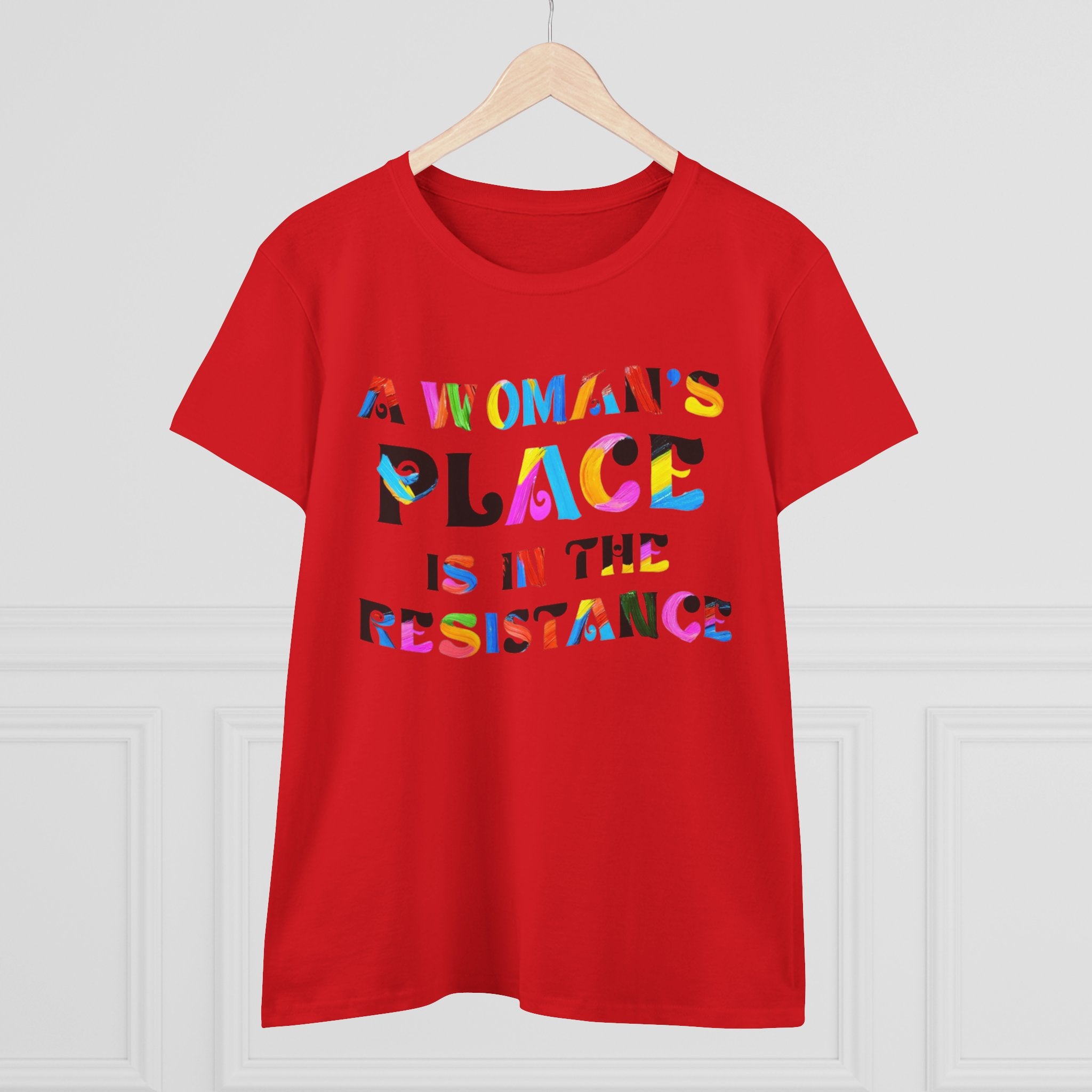 A womans place Feminist Tee, Women's Rights Shirt, Protest Activist Top, Social Justice Clothing, Feminism Tshirt No Kings