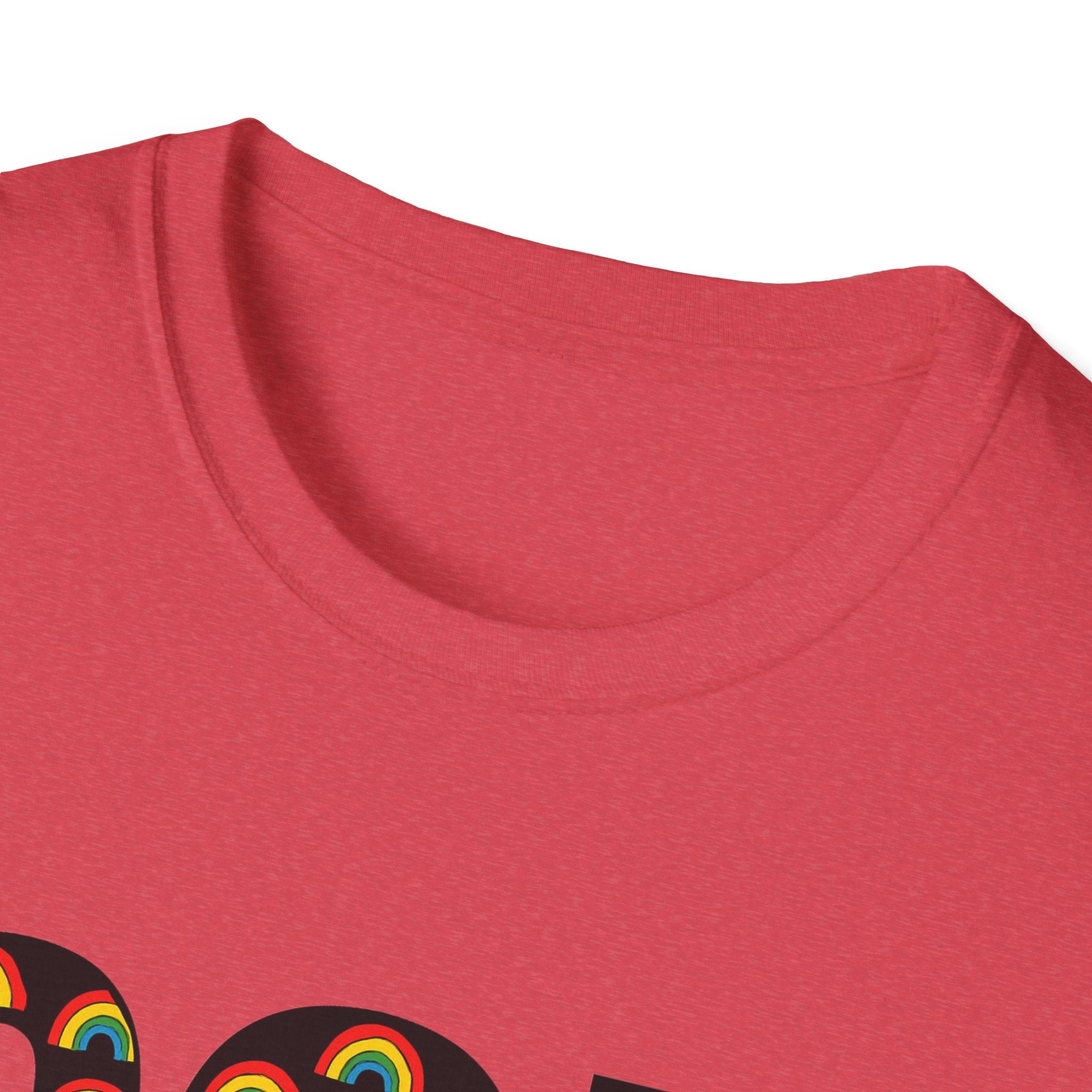 Rainbow God Had Two Dads LGBTQ Unisex Softstyle T-Shirt, Pride Tee, Social Justice Shirt, Anti Trump Top, LGBTQ Equality Clothing