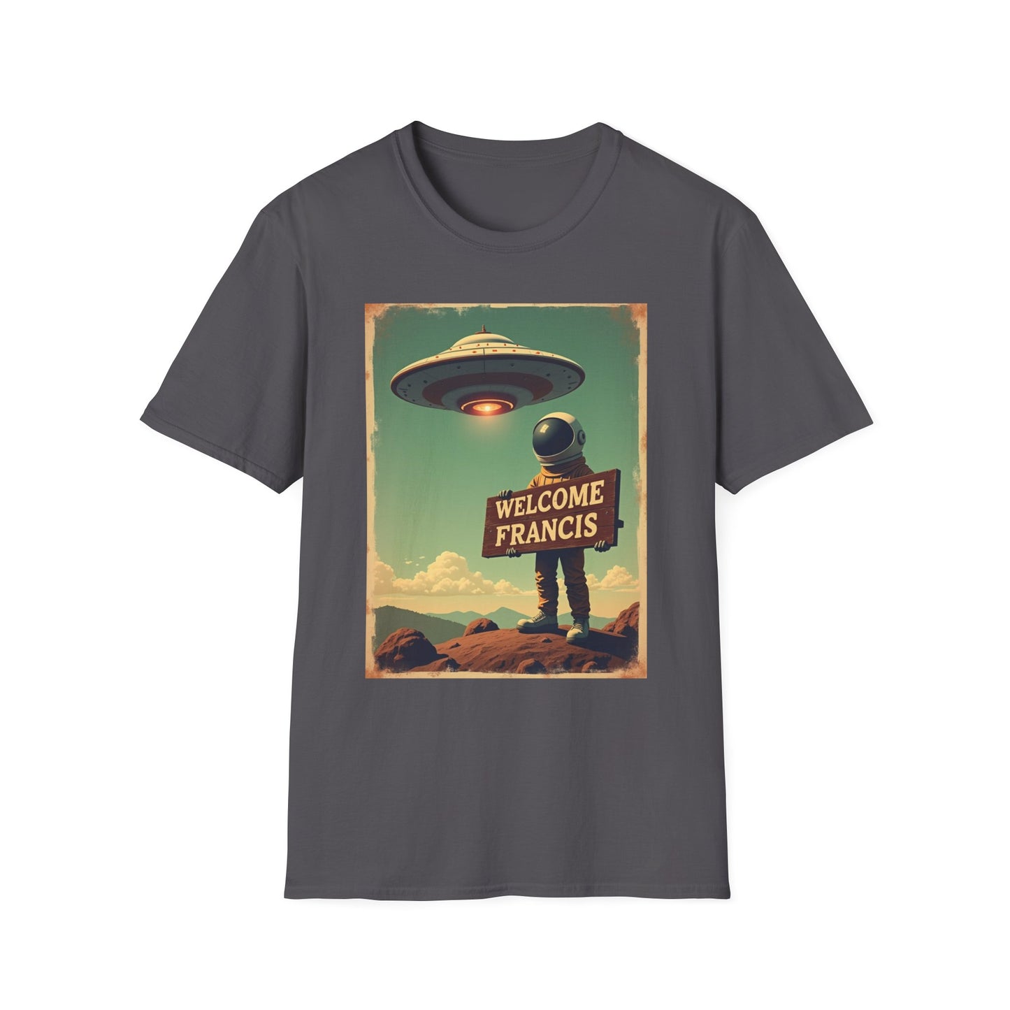 Unisex Softstyle T-Shirt - Welcome Francis Design