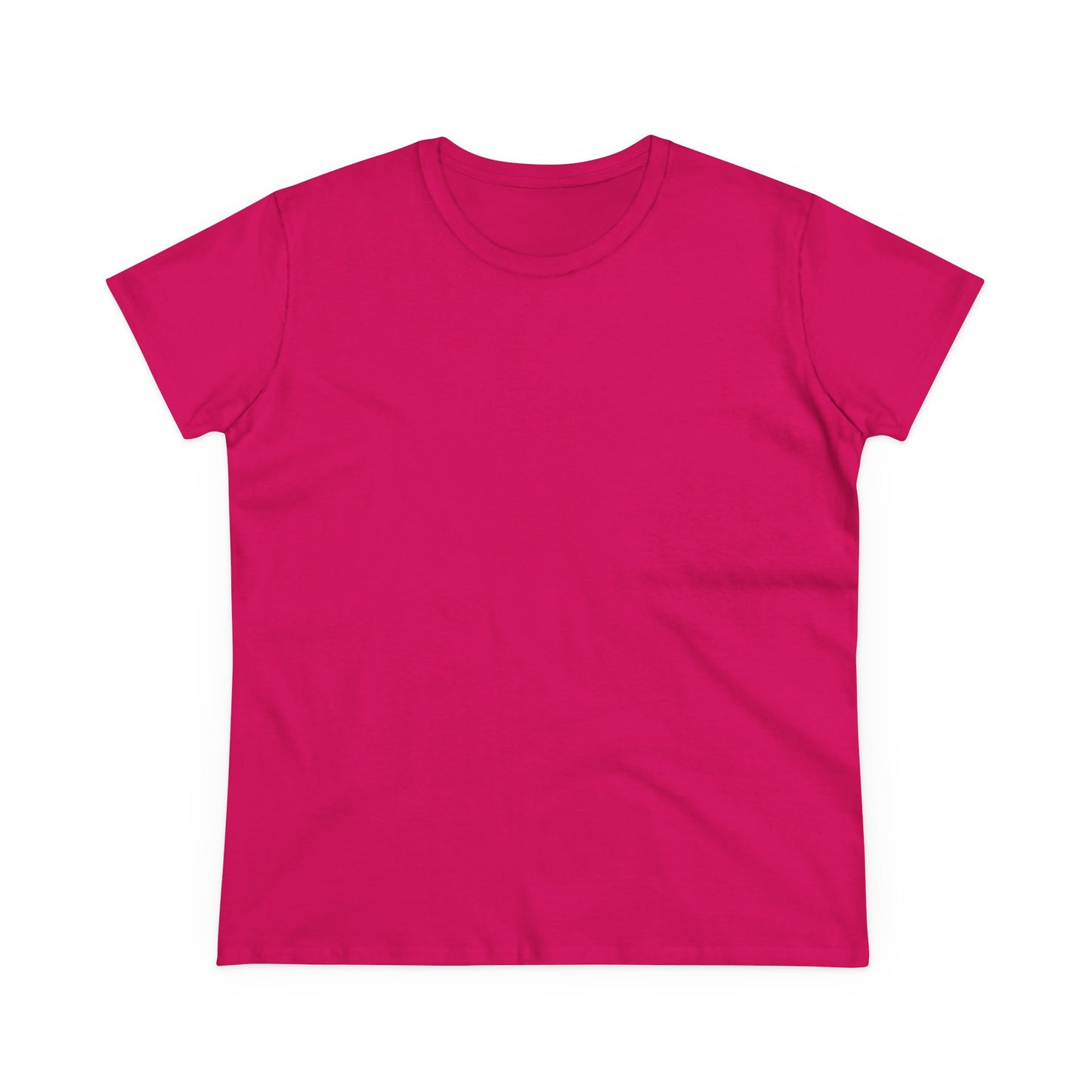 Artistic Goldfish Graphic Women's Midweight Cotton Tee koi On back of tee