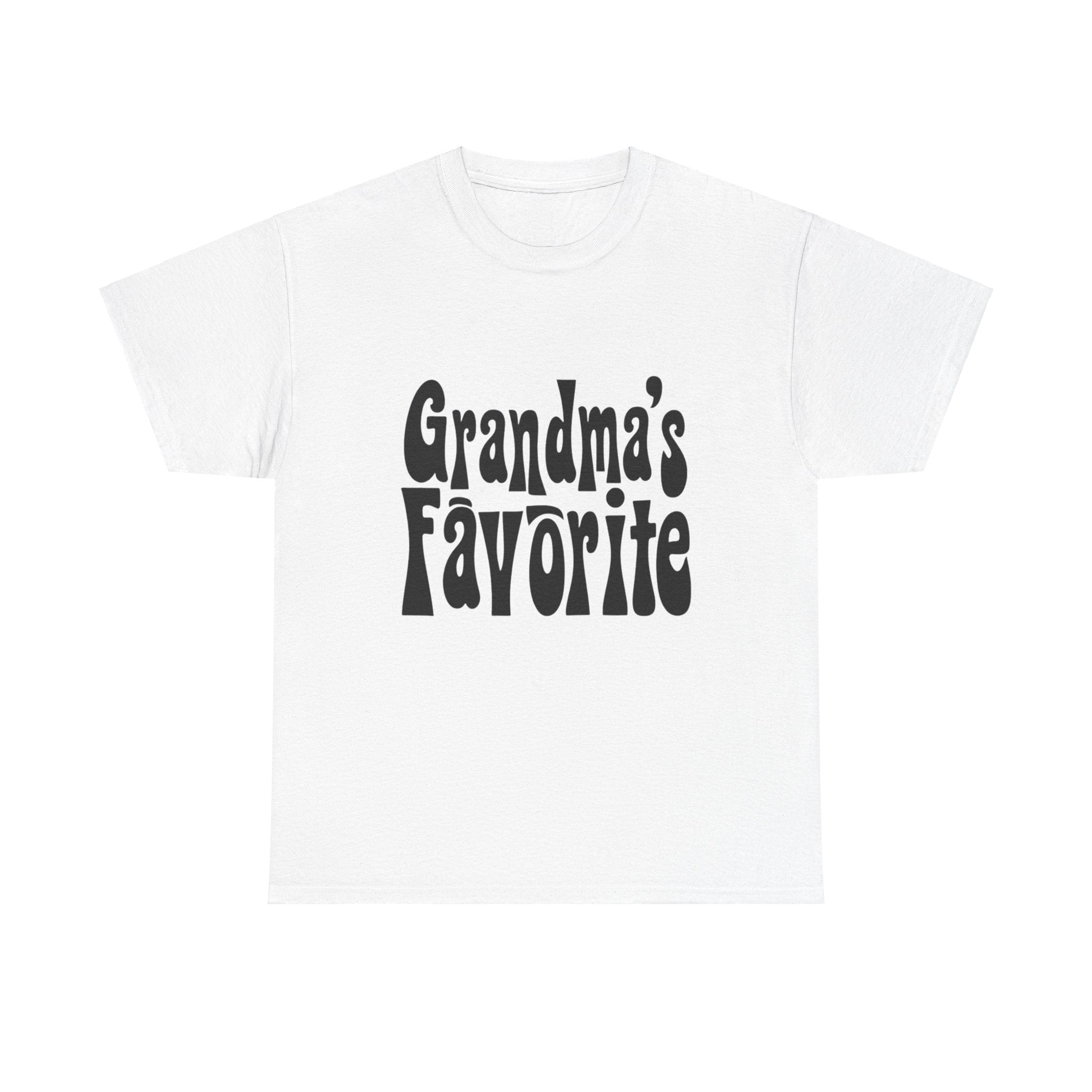 Grandma's Favorite Unisex Tee, Family Love T-Shirt, Gift for Grandma, Birthday Present, Family Reunion Shirt
