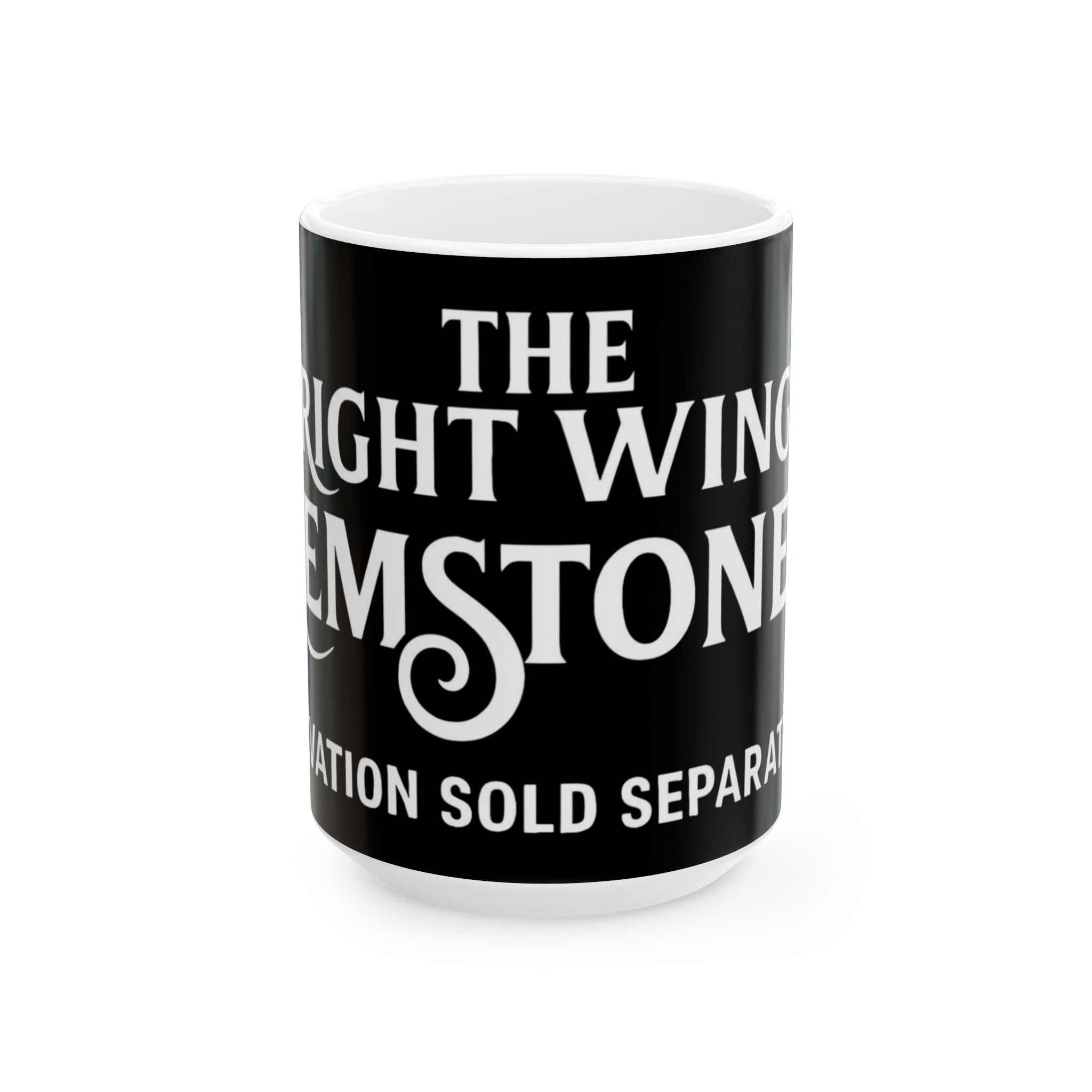 Mug, Right Wing Gemstones Ceramic mug anti Trump