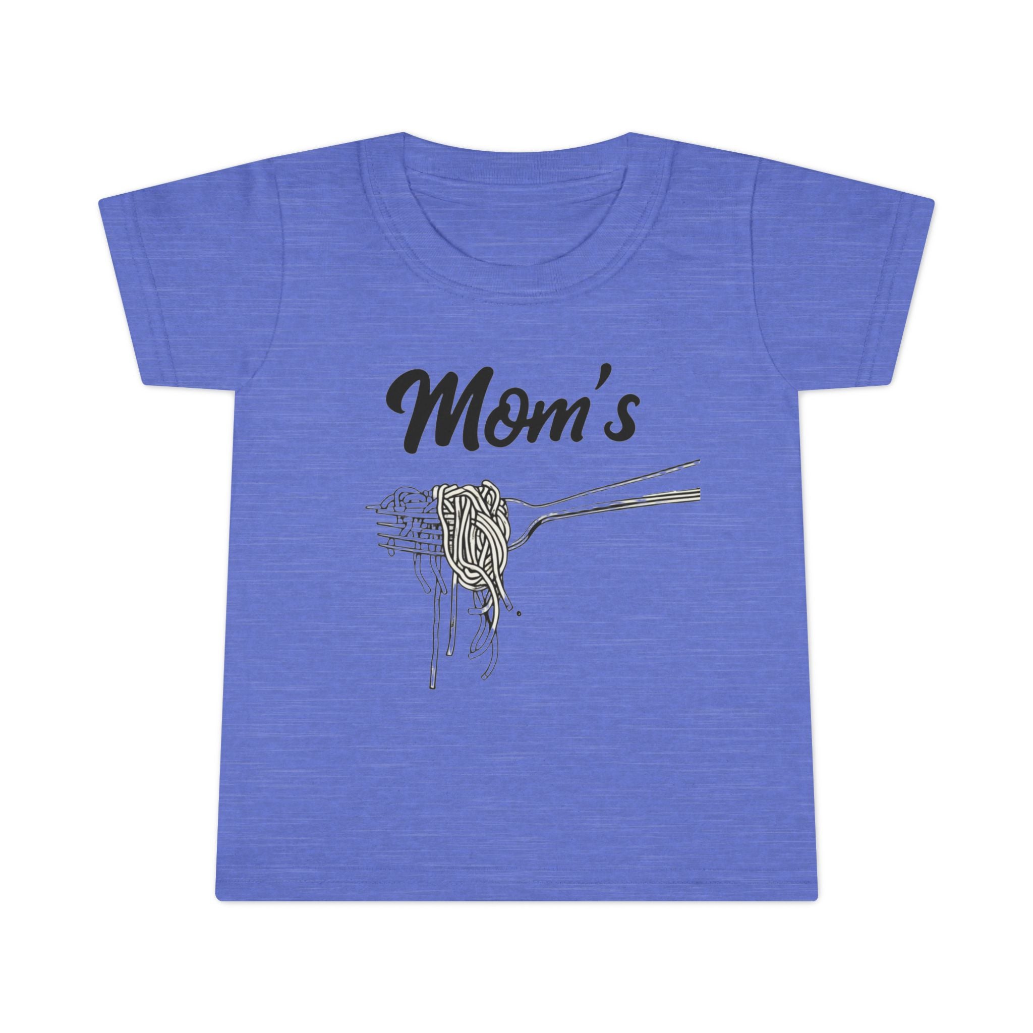 Messy Kid Toddler T-shirt, Mom's Spaghetti Baby Shirt, Fun Kids Clothes, Cute Child Tee, Funny Children's Apparel