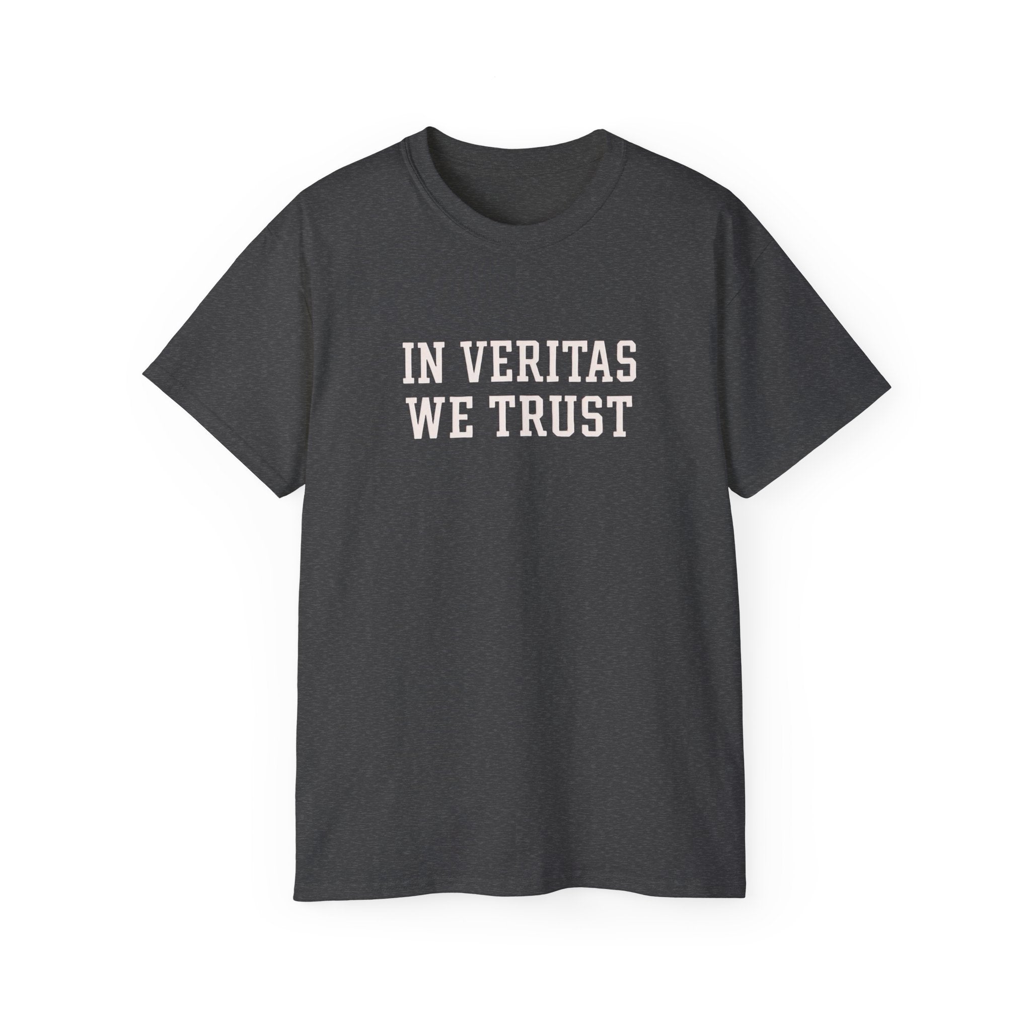 In Veritas We Trust Harvard Anti Trump, Protest Shirt, Political Activist Gift, Statement Tee, College Shirt