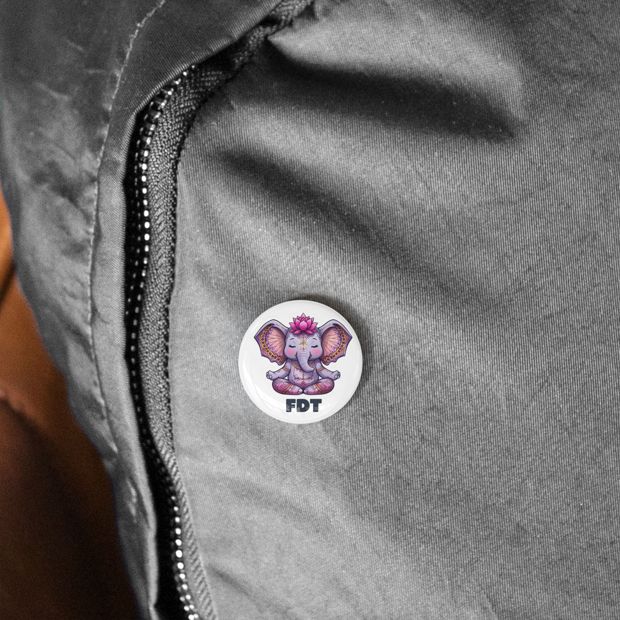 FDT Anti Trump elephant protest pin resist, Political statement buttons, Activist accessories, Protest gear, Resistance pin badge, Social