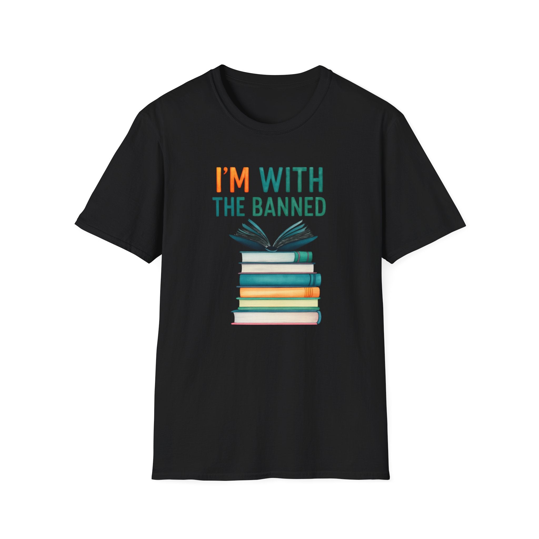 Banned Books Awareness I’m with the banned T-Shirt Christmas Gift for activists and liberals, librarian gift, teacher gift