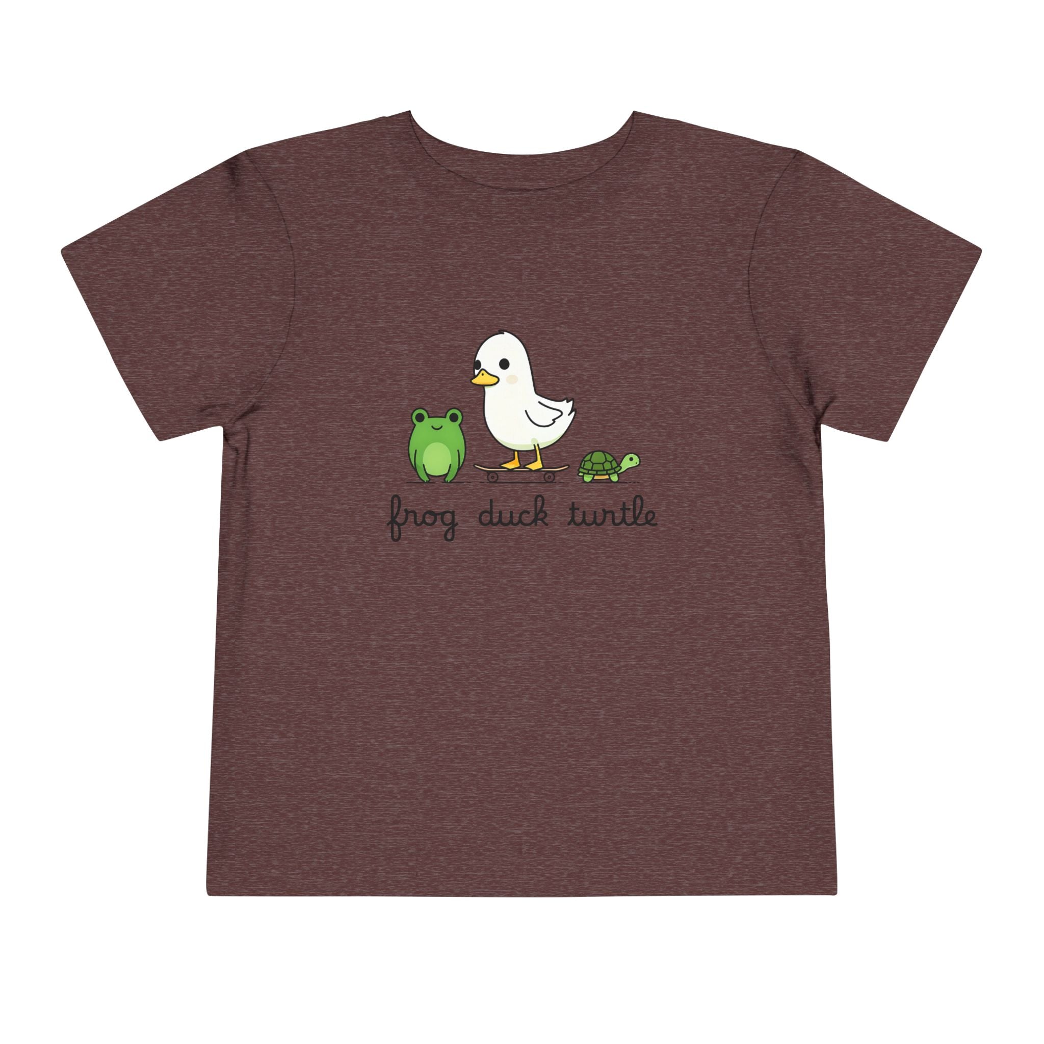 FDT Protest Human Rights Frog Duck Turtle Design - Kids Activism Shirt, Social Justice Top, Youth Equality Tee, Protest Animal