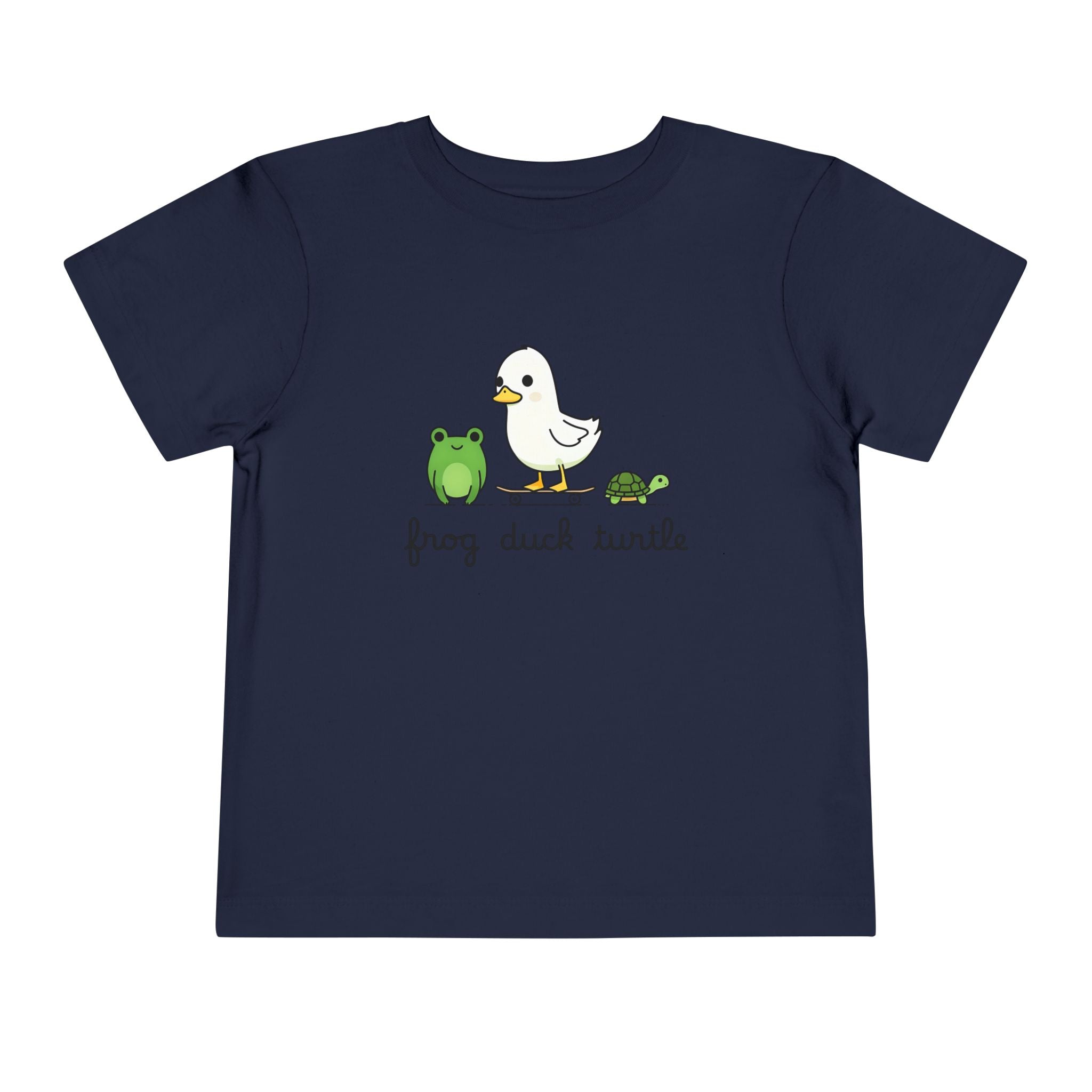FDT Protest Human Rights Frog Duck Turtle Design - Kids Activism Shirt, Social Justice Top, Youth Equality Tee, Protest Animal