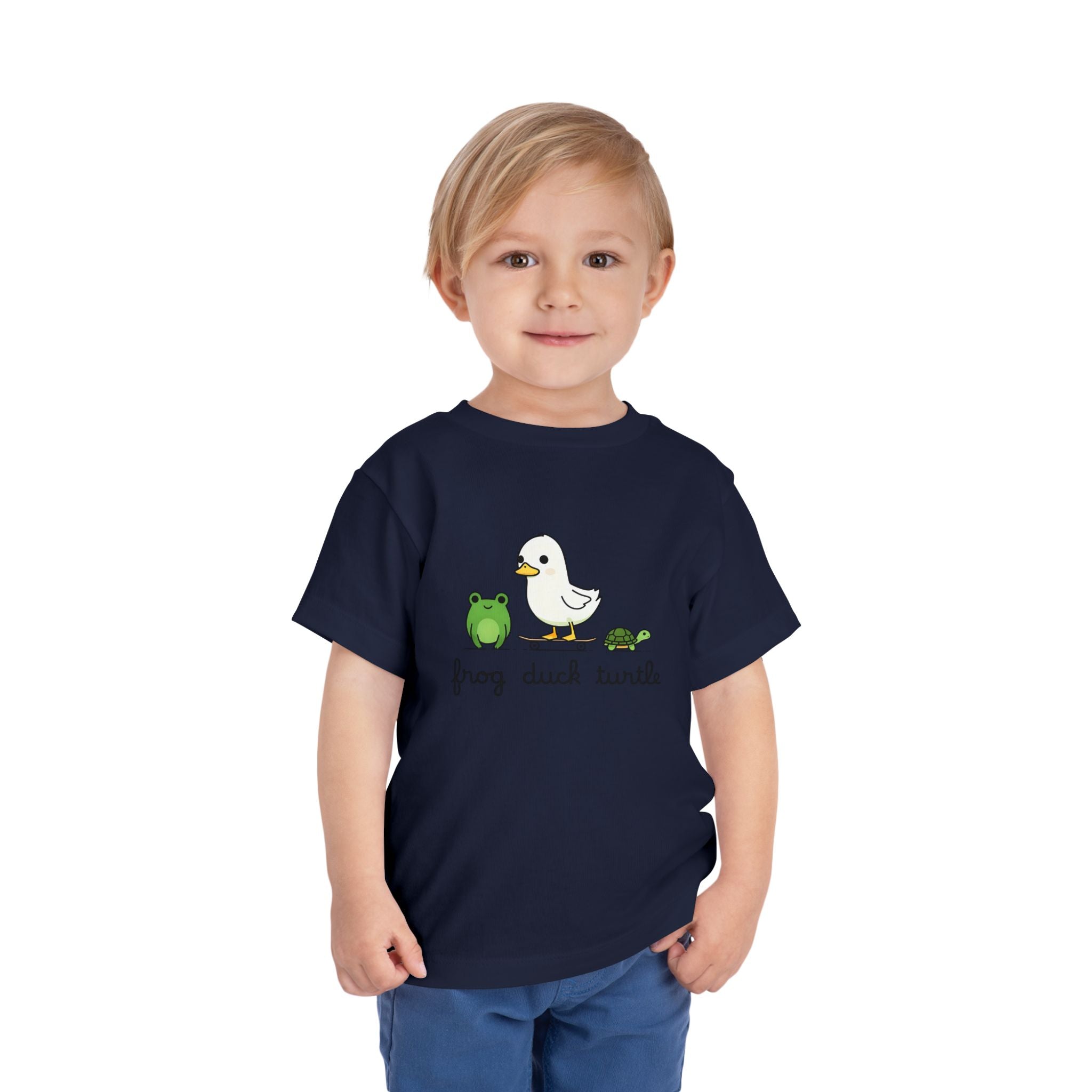 FDT Protest Human Rights Frog Duck Turtle Design - Kids Activism Shirt, Social Justice Top, Youth Equality Tee, Protest Animal