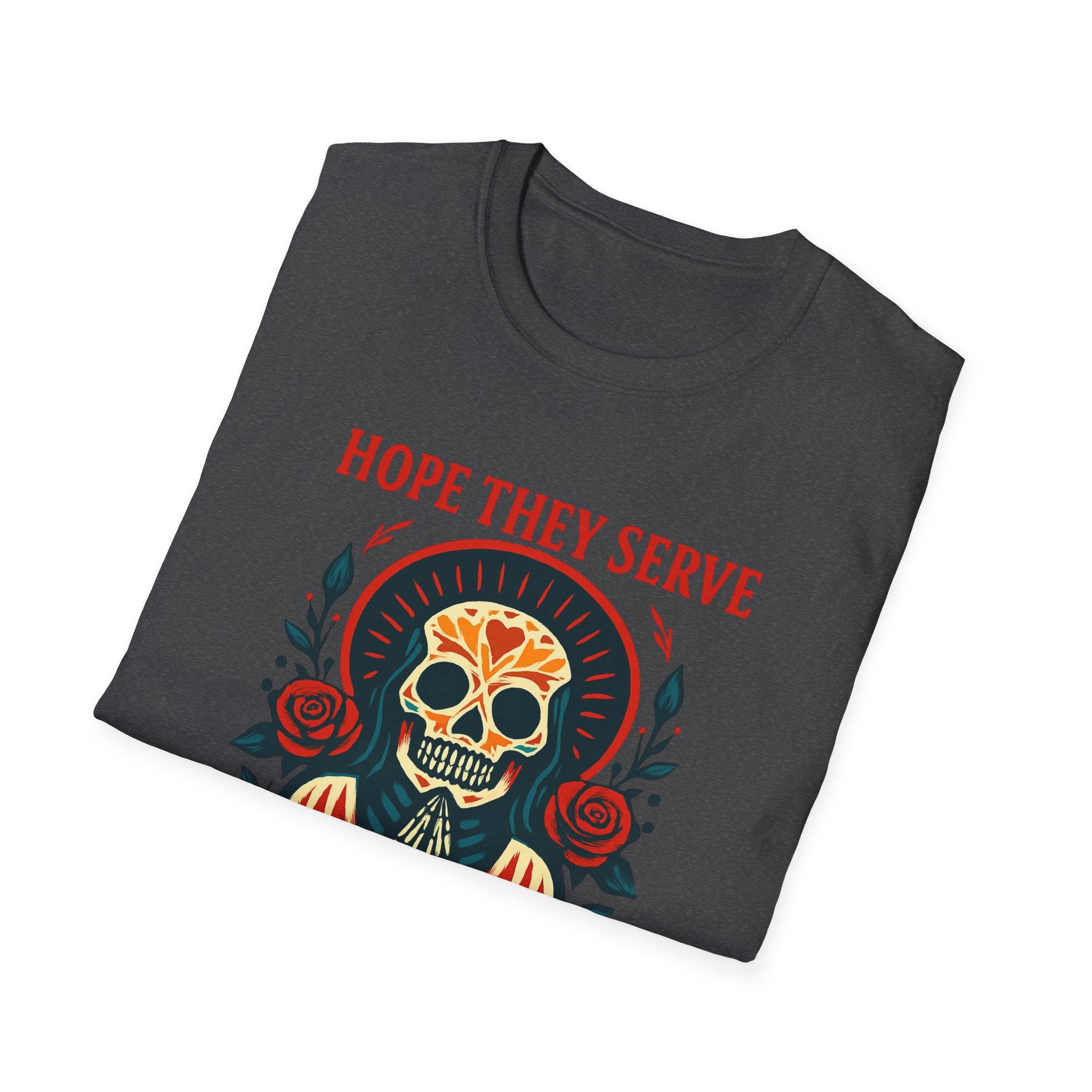 Skull T-Shirt, Funny Taco Lover Gift, Unisex Tee Hope they sell tacos in Hell.