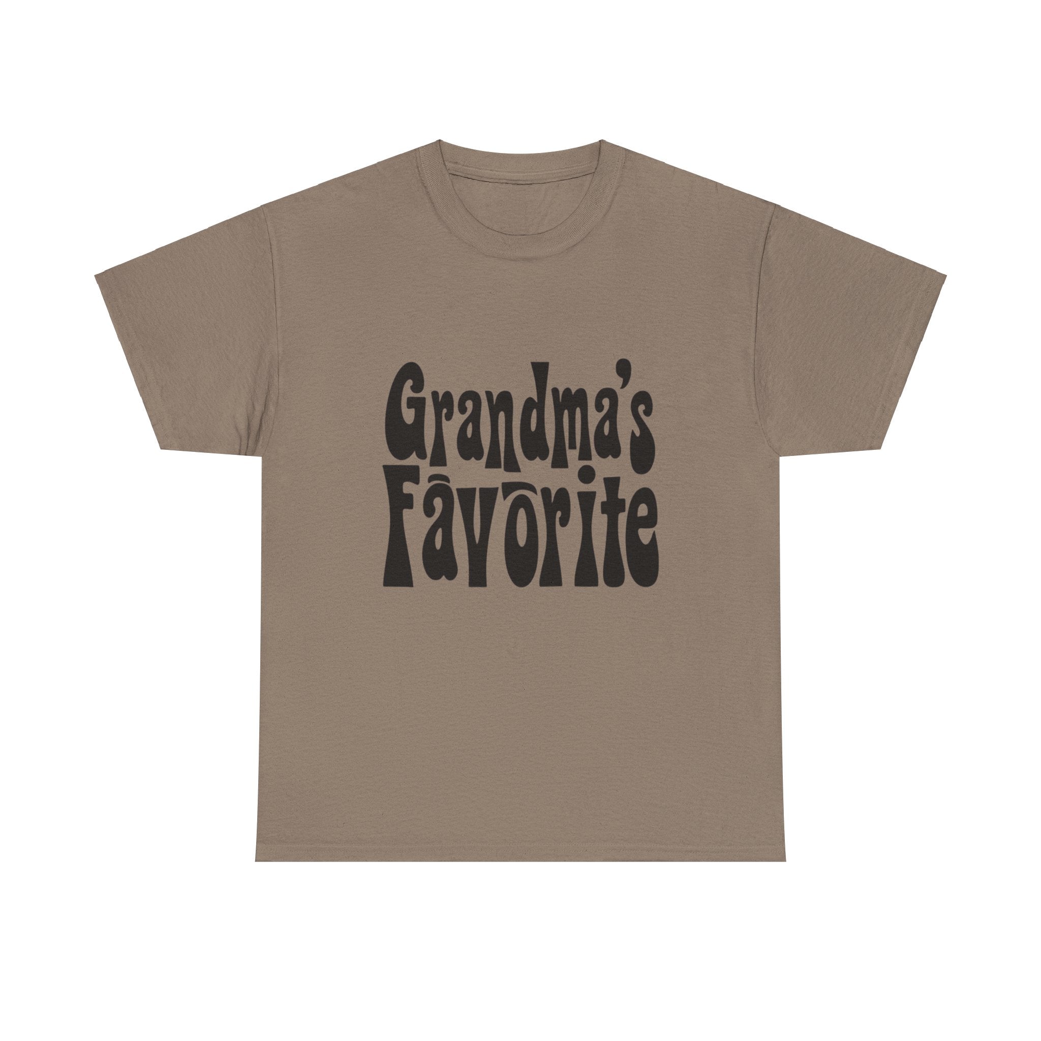 Grandma's Favorite Unisex Tee, Family Love T-Shirt, Gift for Grandma, Birthday Present, Family Reunion Shirt
