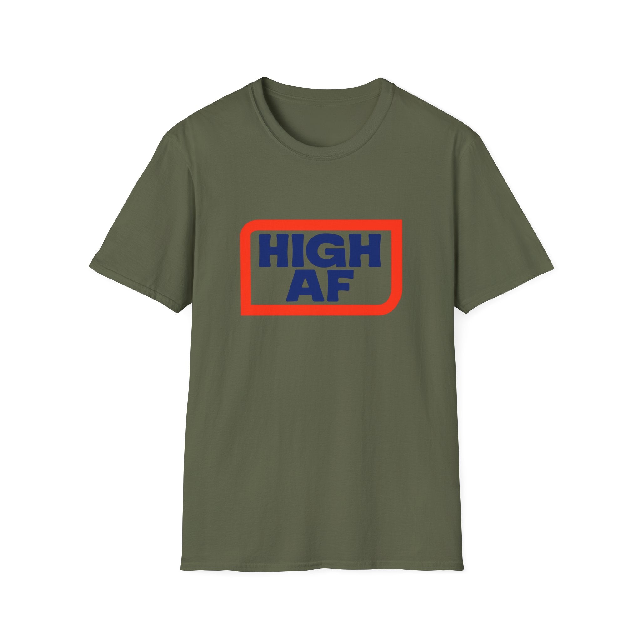 High AF Vibes Unisex T-Shirt - Perfect Smokers Gift FLOWER LOVERS