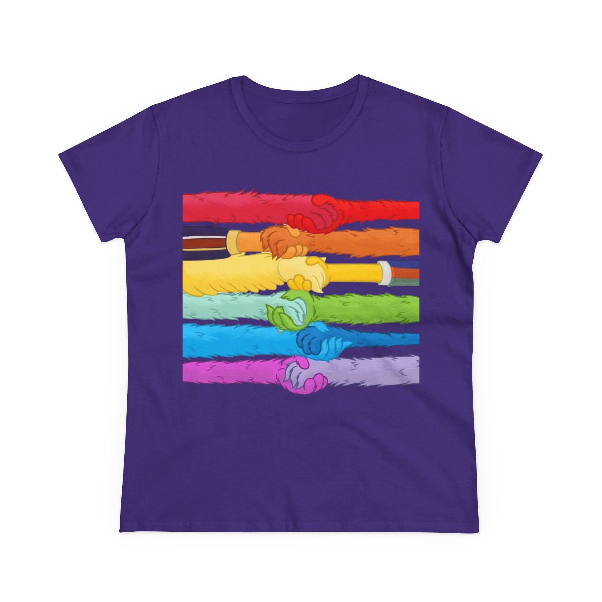 Kindness and diversity count! Pride Unity Tee, LGBTQ+ Cotton T-Shirt for Celebrations, Rainbow Design, Equality Shirt,  anti Trump Wear