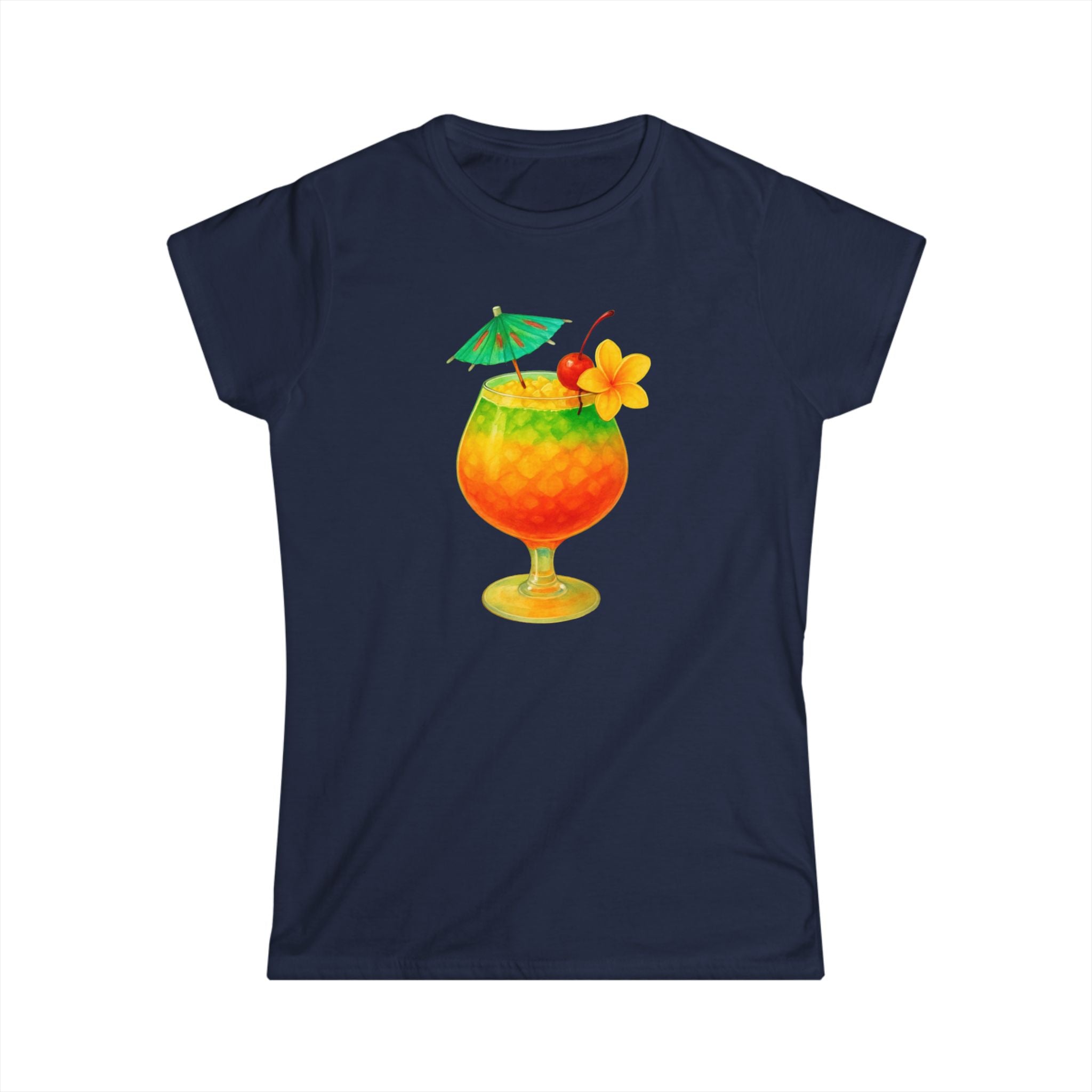 Mai Tai  punch tropical Tees, Island Style Shirt, Summer Cocktail Top, Vacation Apparel, Rum Punch Vibes, Women's Graphic Tee