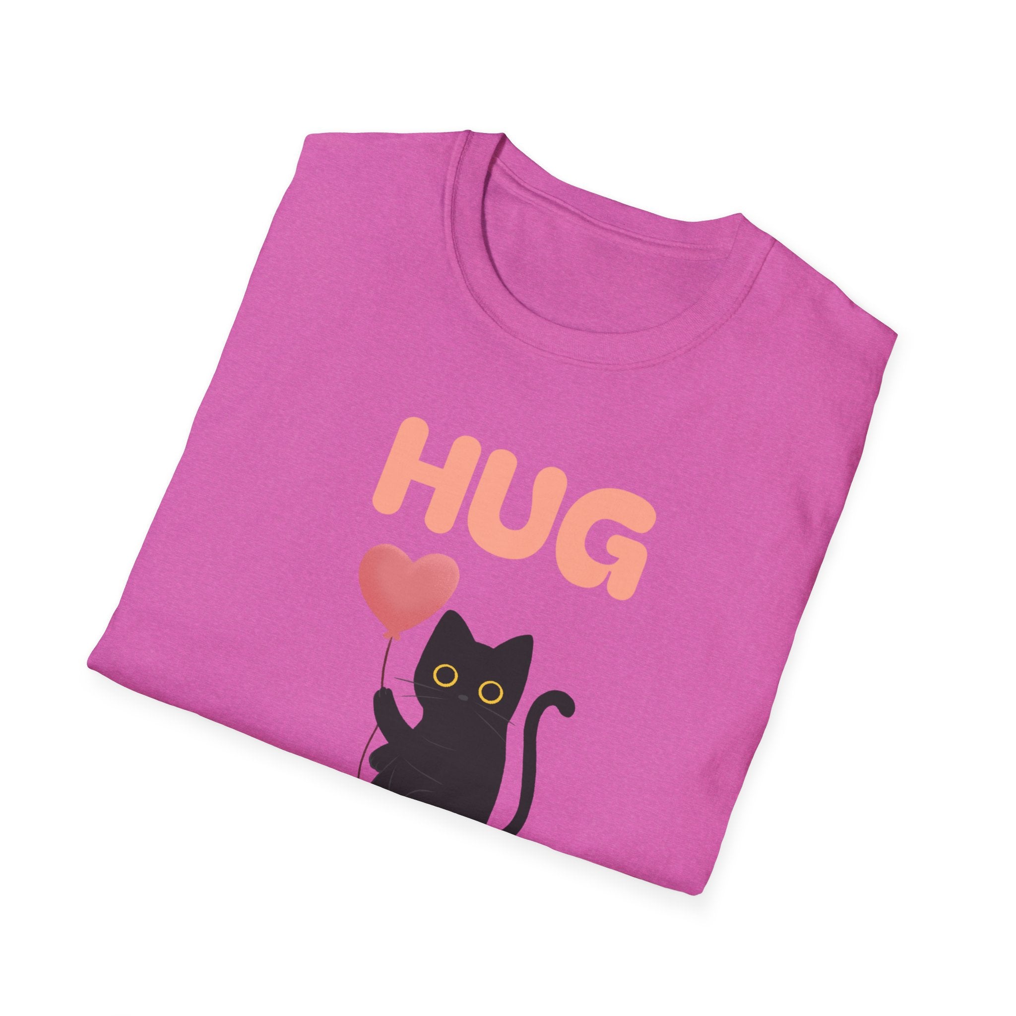 Hug Dealer fun cat Unisex Softstyle T-Shirt, Funny Cat Lover Gift, Cute Tee, Cat Mom Shirt, Trendy Graphic Tee Christmas gift sarcasm
