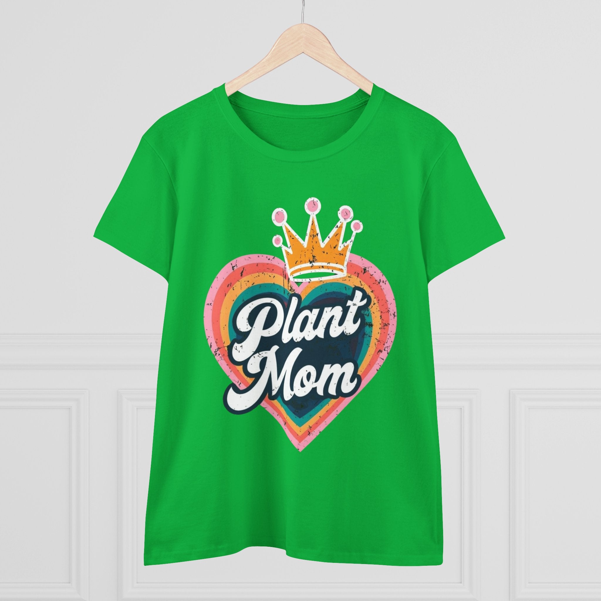 Plant Mom Cotton Tee - Perfect Gift for Plant Lovers, Women's Graphic Shirt, Casual Wear, Eco-Friendly Fashion, Birthday Gift garden