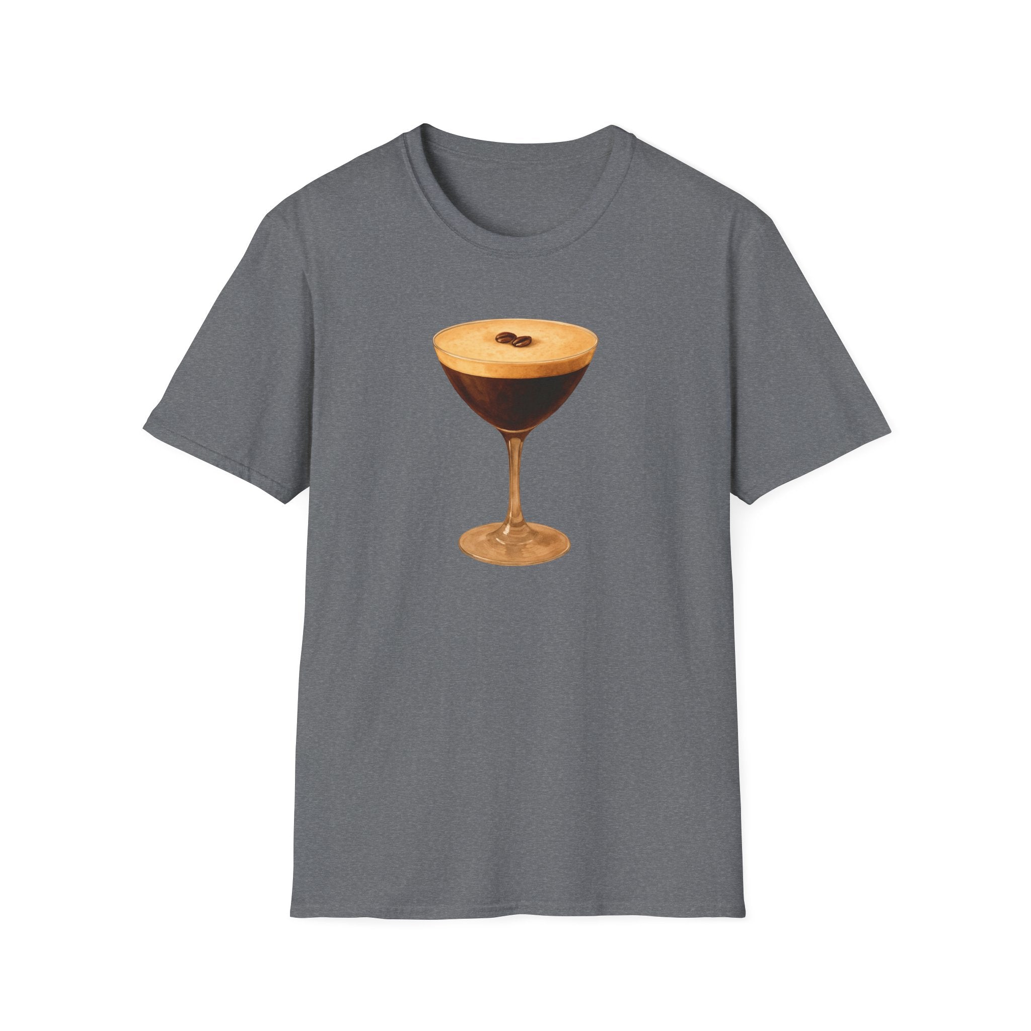 Espresso martini Coffee drink Lover's Unisex T-Shirt - Perfect Gift for Baristas, Coffee Enthusiasts, Birthday, Holidays, Casual Wear