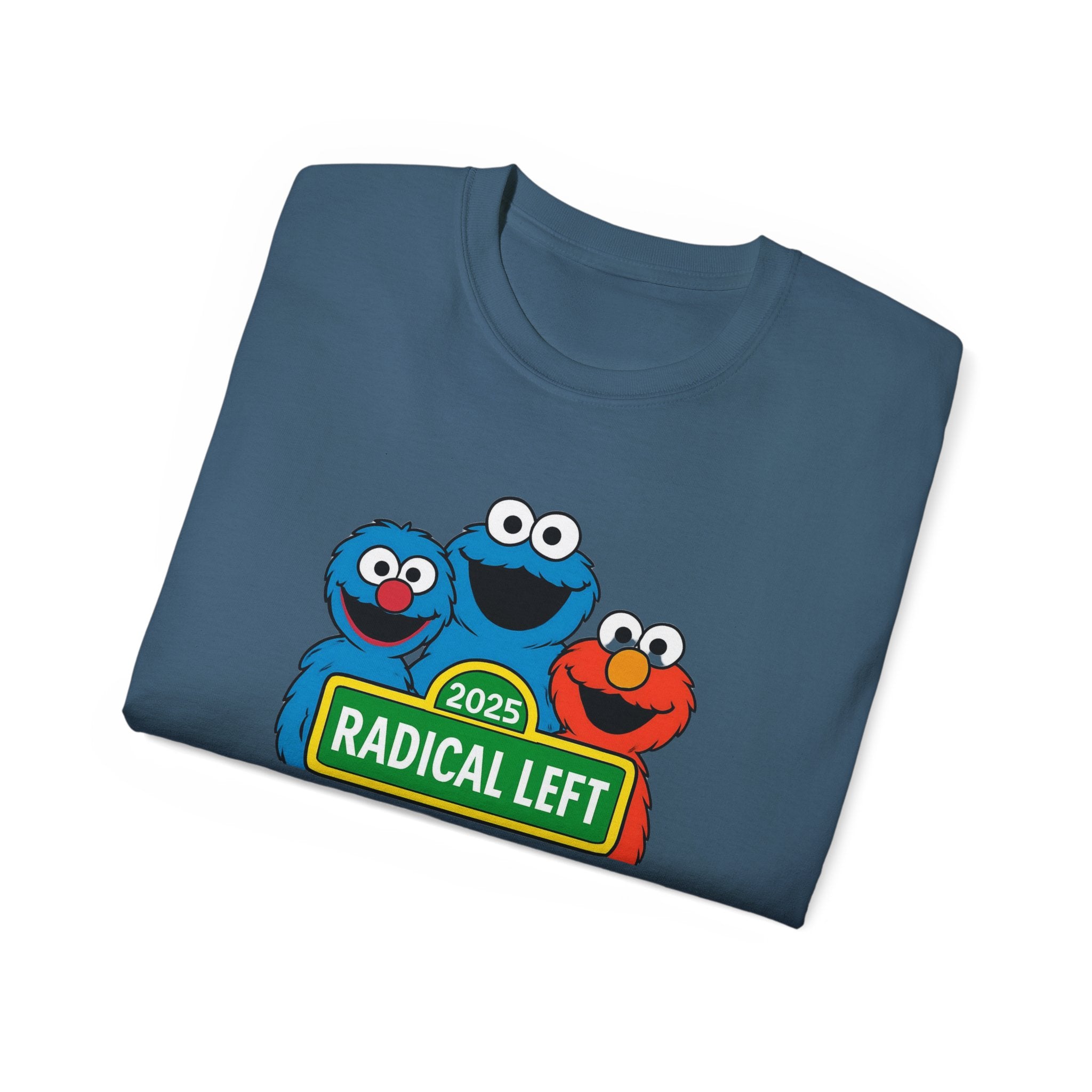 Muppets Sarcasm Tee, Leftist T-Shirt, Radical Humor Shirt, Unisex Cotton Top, Funny Puppet Gift