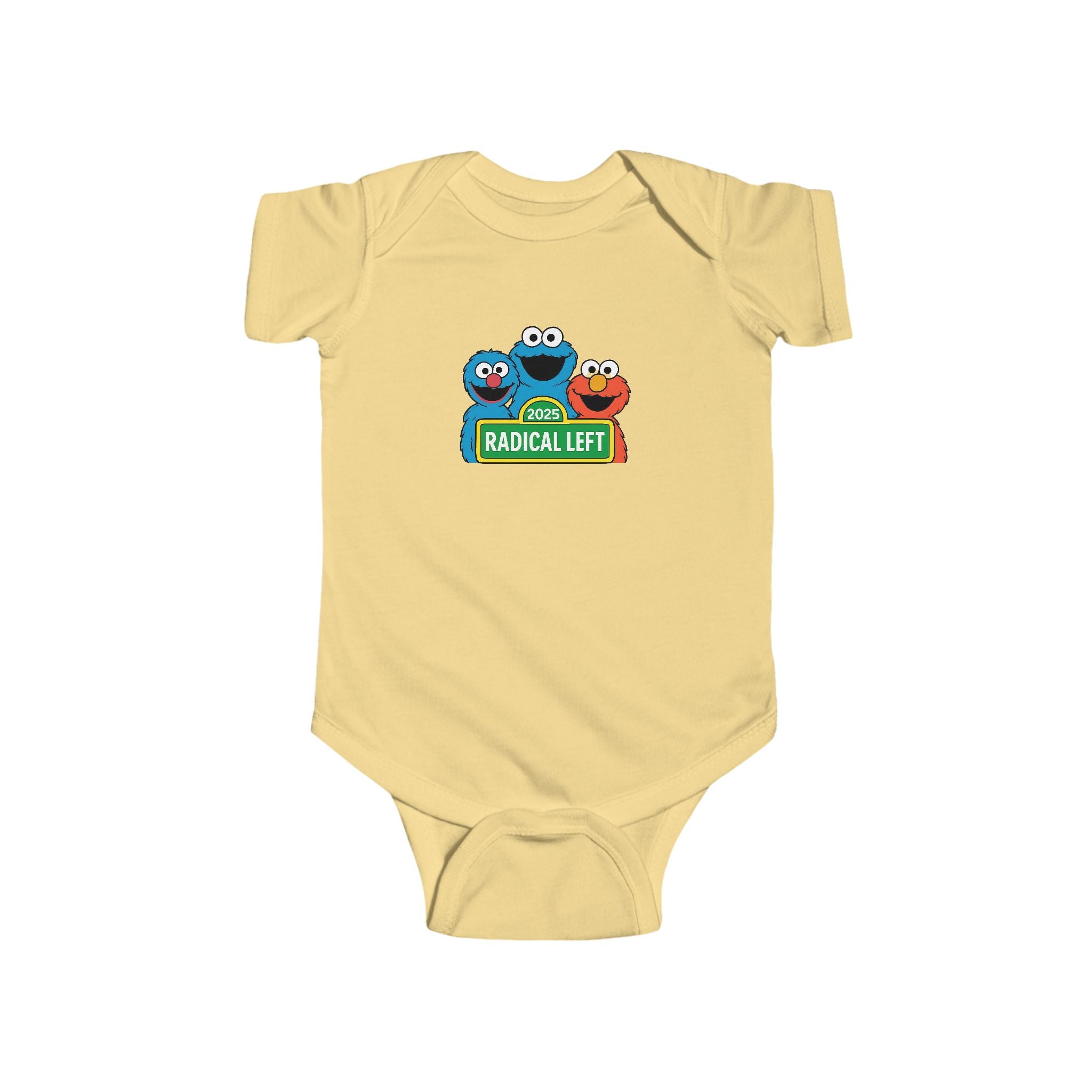 Radical left  Baby Onesie, Radical Elect Anti-Trump Infant Bodysuit, Resist Activist Romper, Political Baby Clothing, Social Justice