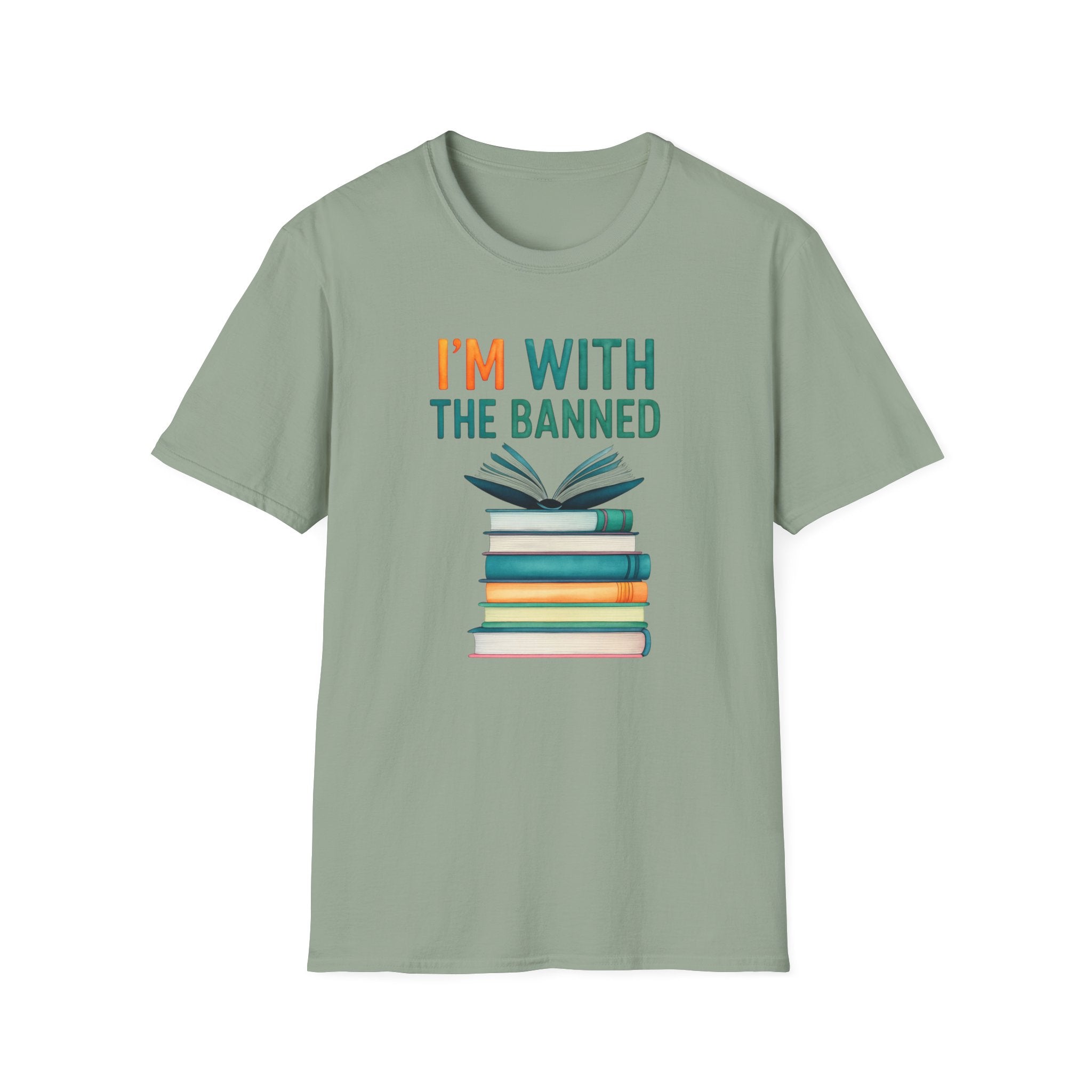 Banned Books Awareness I’m with the banned T-Shirt Christmas Gift for activists and liberals, librarian gift, teacher gift