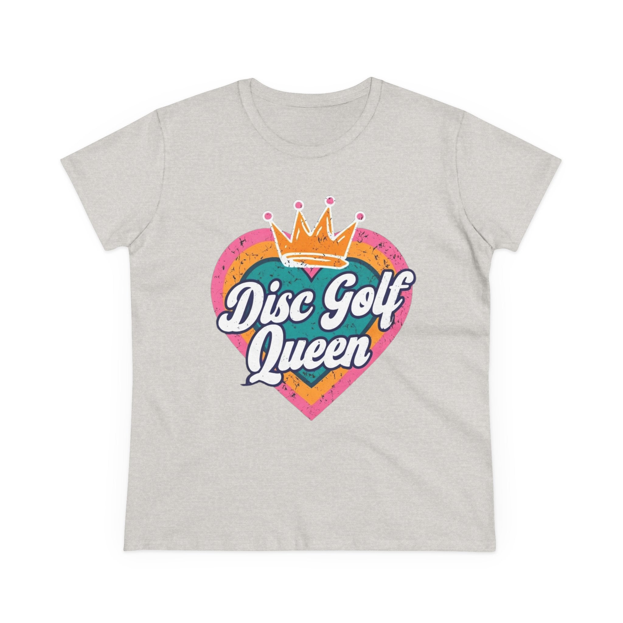 Disc Golf Queen Women's Tee, Fun Disc Golf T-Shirt, Sporty Graphic Tee, Gift for Disc Golf Lovers, Casual Outfit, Summer Wardrobe