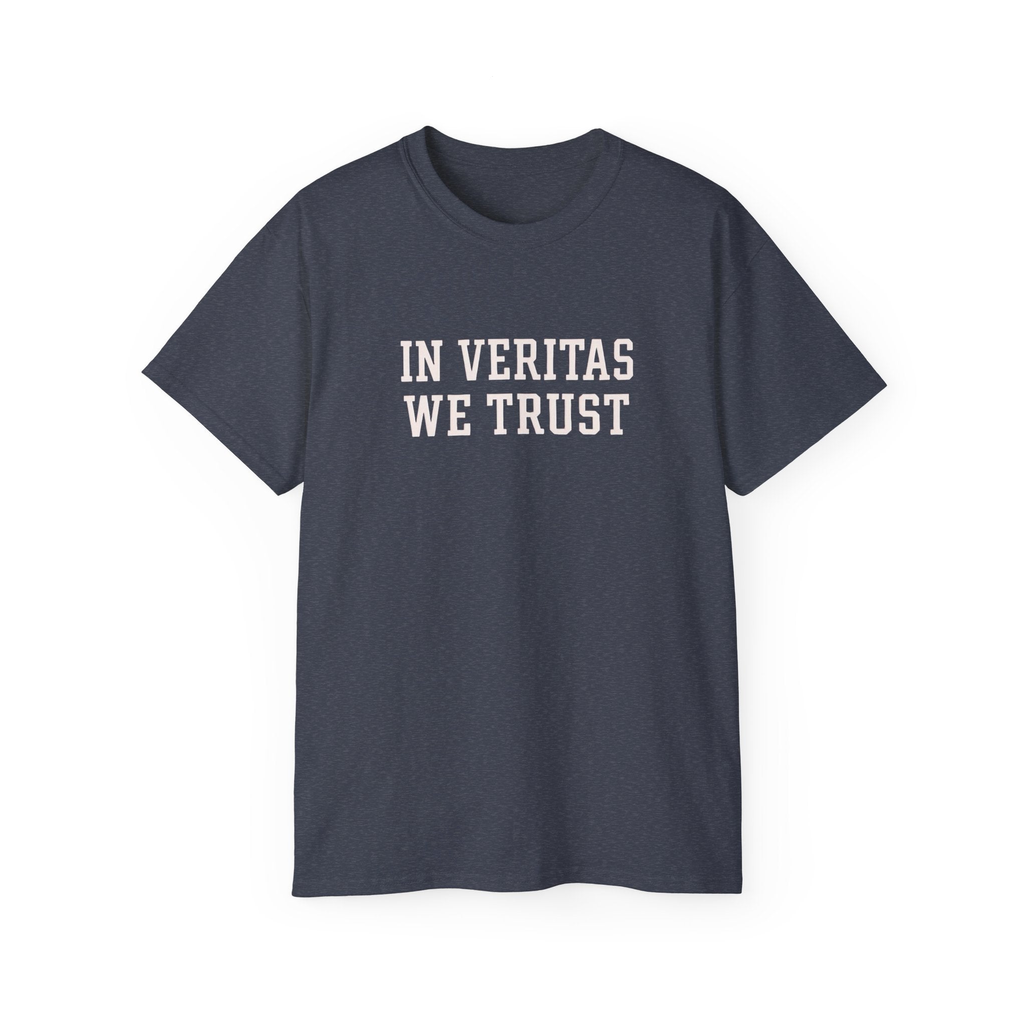 In Veritas We Trust Harvard Anti Trump, Protest Shirt, Political Activist Gift, Statement Tee, College Shirt