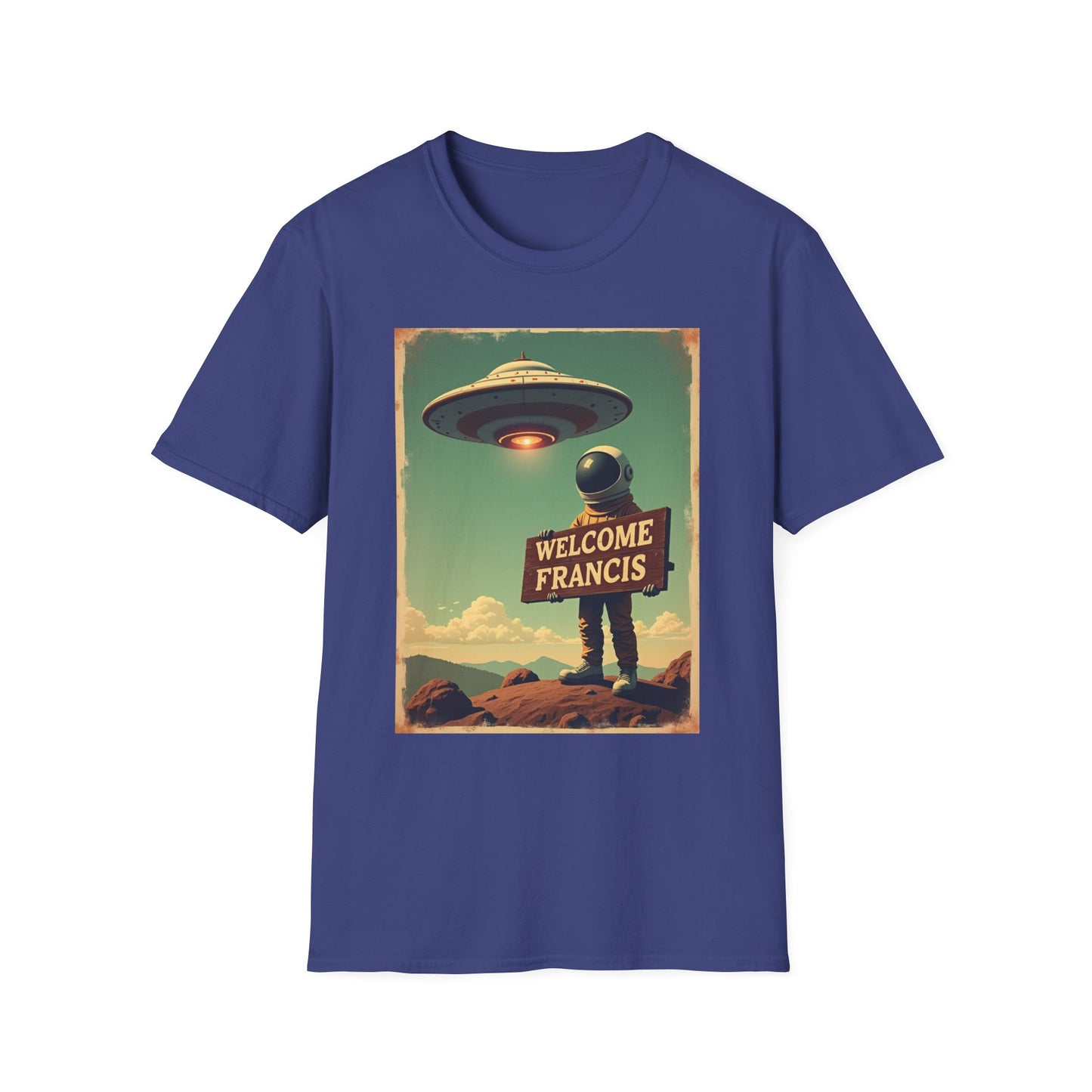 Unisex Softstyle T-Shirt - Welcome Francis Design