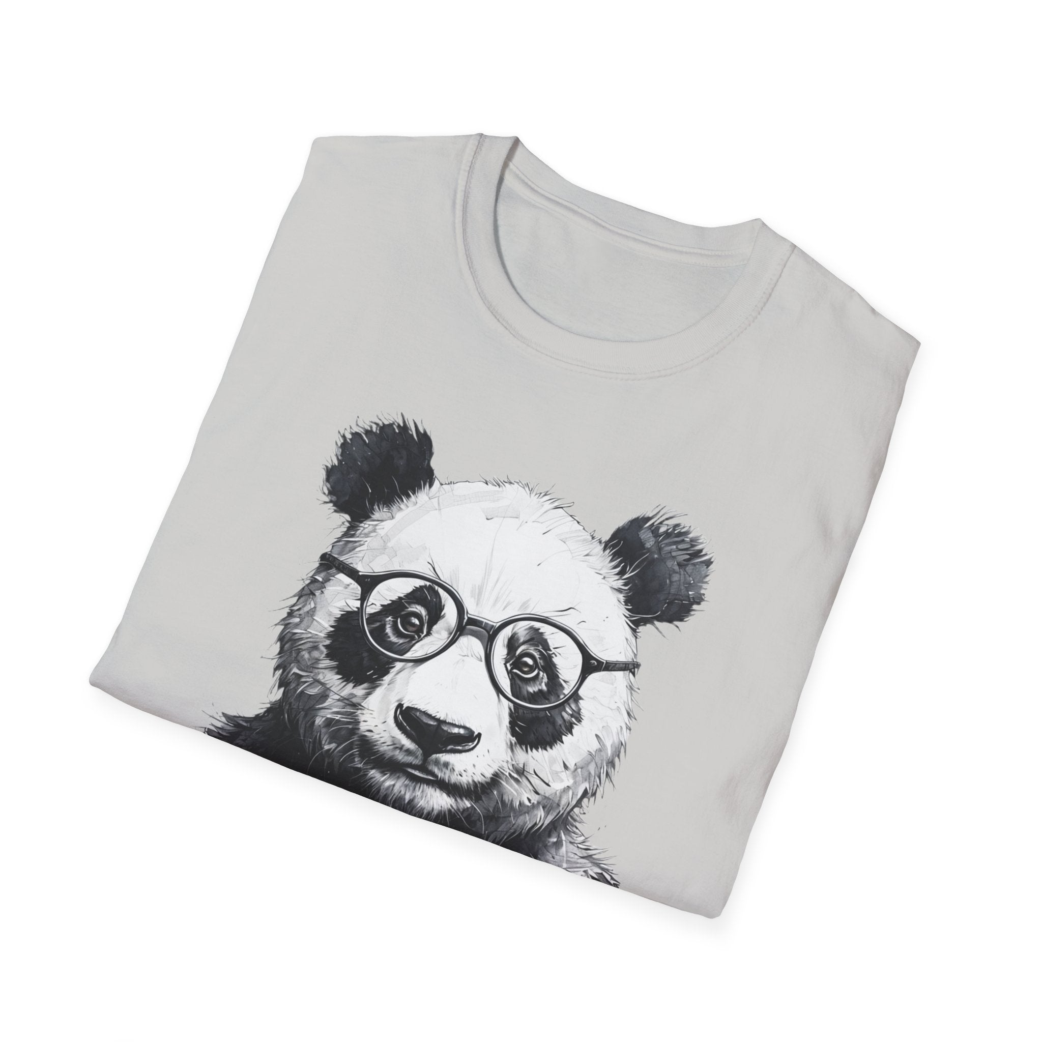 Social Justice Panda Coffee Protest FDT Unisex Softstyle T-Shirt, Anti Trump Activist Tee, Political Statement Shirt