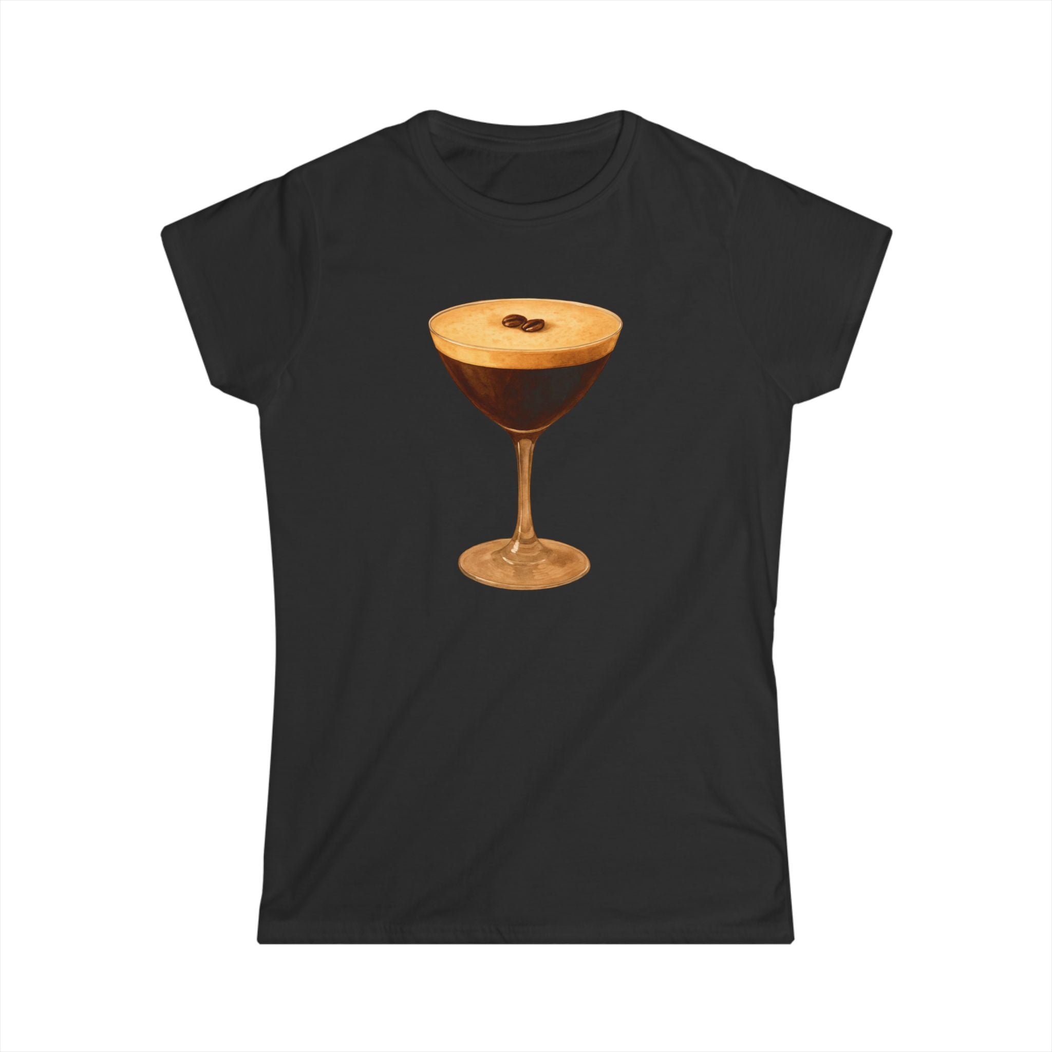 Espresso martini cocktailCoffee Lover's Women's Tee, Gift for Her, Casual Wear, Fall Fashion, Espresso Martini Shirt, Coffee Enthusiast