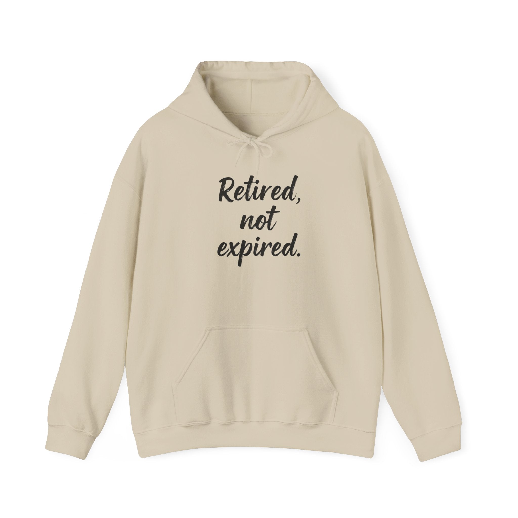 Retired Not Expired Funny Retirement Gift Heavy Blend Hoodie, Adventure Before Dementia, Retired Hooded Sweatshirt, Retirement Gift