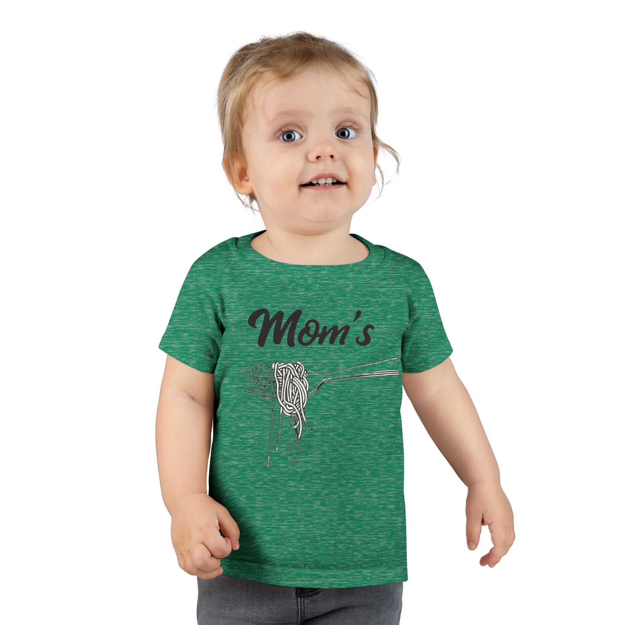Messy Kid Toddler T-shirt, Mom's Spaghetti Baby Shirt, Fun Kids Clothes, Cute Child Tee, Funny Children's Apparel