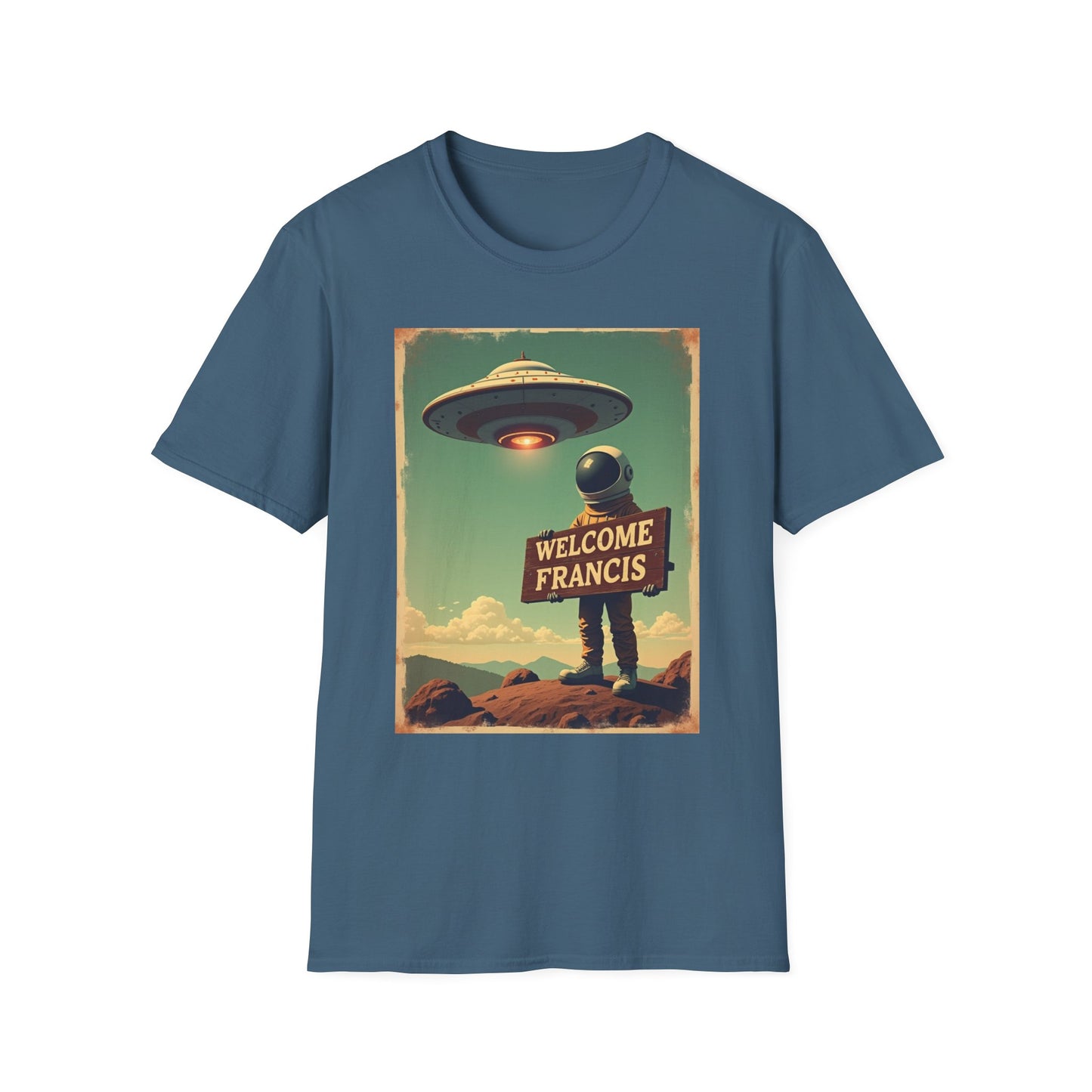 Unisex Softstyle T-Shirt - Welcome Francis Design
