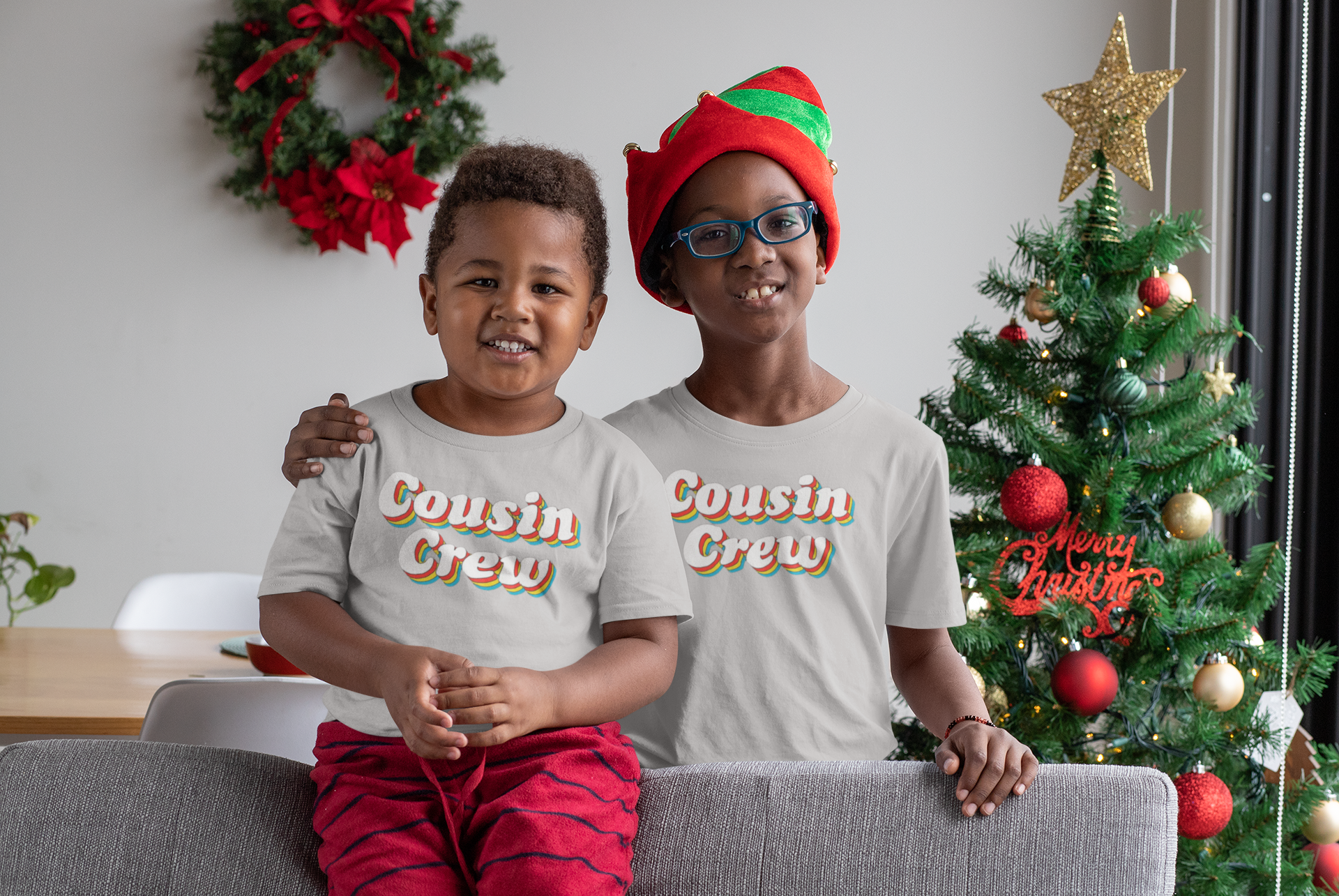 Retro Cousin Crew Toddler T-Shirt, Cute Family Shirt, Kids' Casual Wear, Cousin Family Gatherings, Birthday Gift