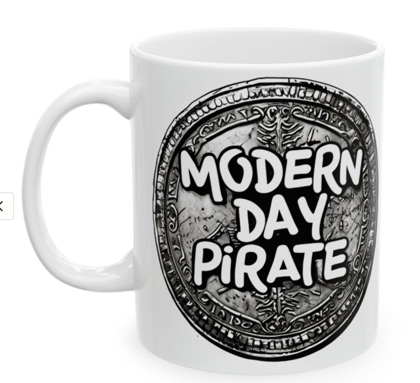 Mug - modern day pirateTreasure Hunter Metal Detecting Pirate Adventure Design dirt fishing