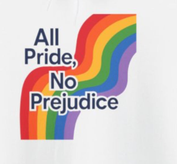 All pride no prejudice Pride Awareness Tee rainbow gift social justice T shirt