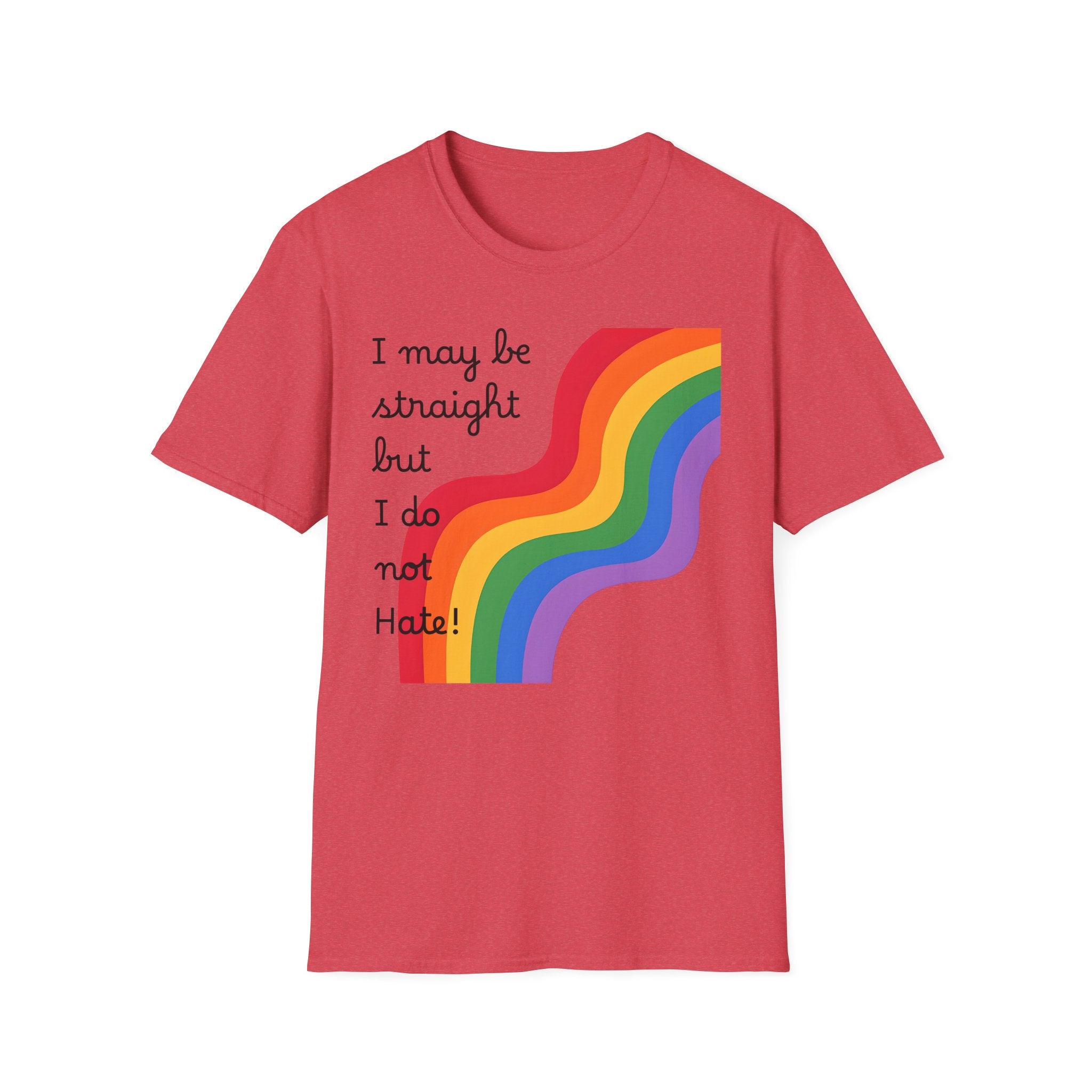 Pride Month Supporter T-Shirt, LGBTQ Ally Tee, Rainbow Love Gift, Unisex Pride Shirt, LGBTQ Pride Parade Apparel