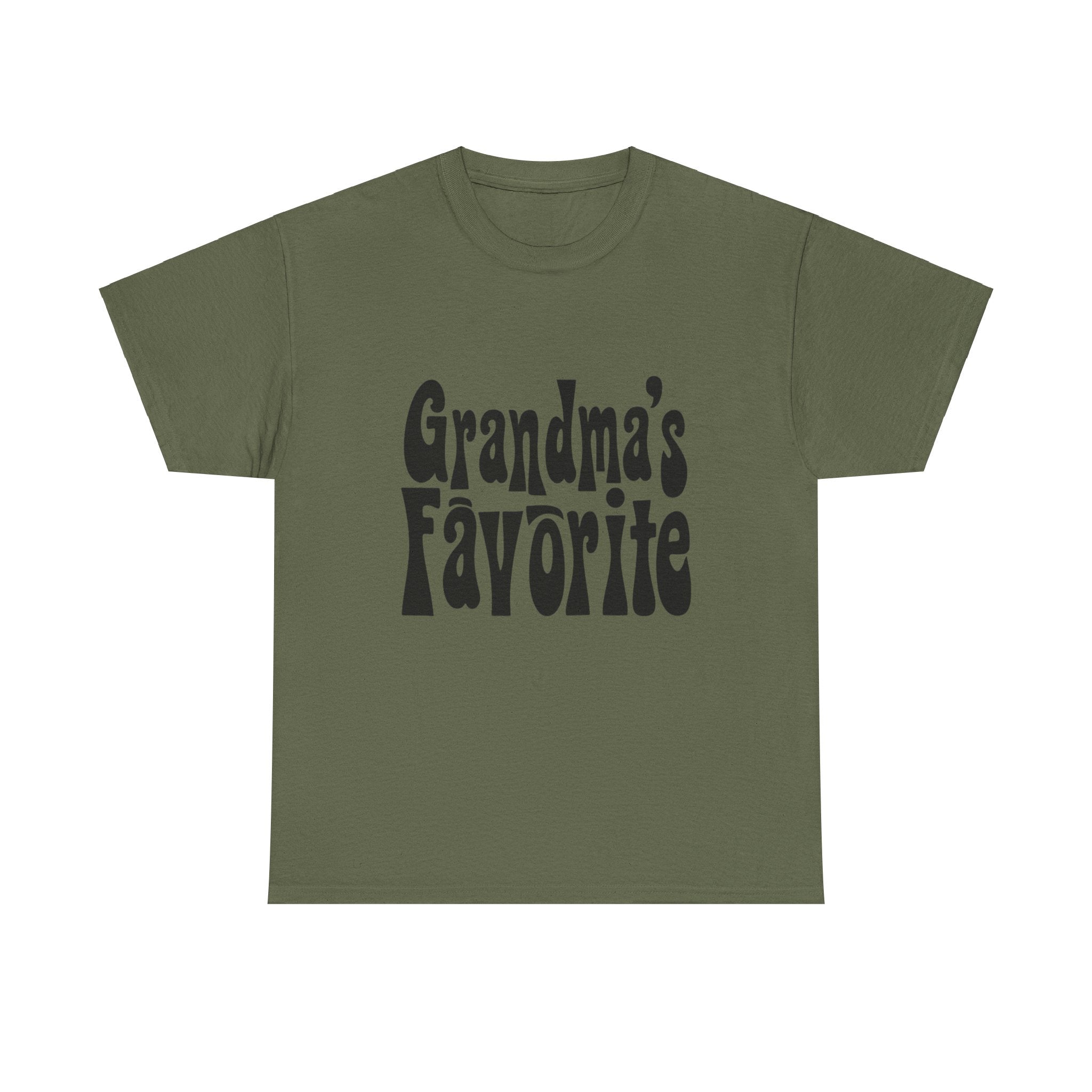 Grandma's Favorite Unisex Tee, Family Love T-Shirt, Gift for Grandma, Birthday Present, Family Reunion Shirt
