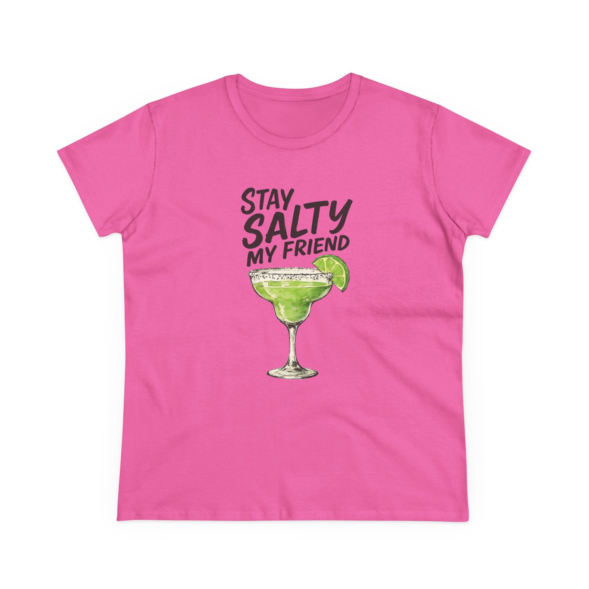 Stay Salty My Friend Margarita Cocktail Party Summer Drinks, Graphic Tee, Beach Vibes Shirt, Summer Vacation Top, Gift for Her,