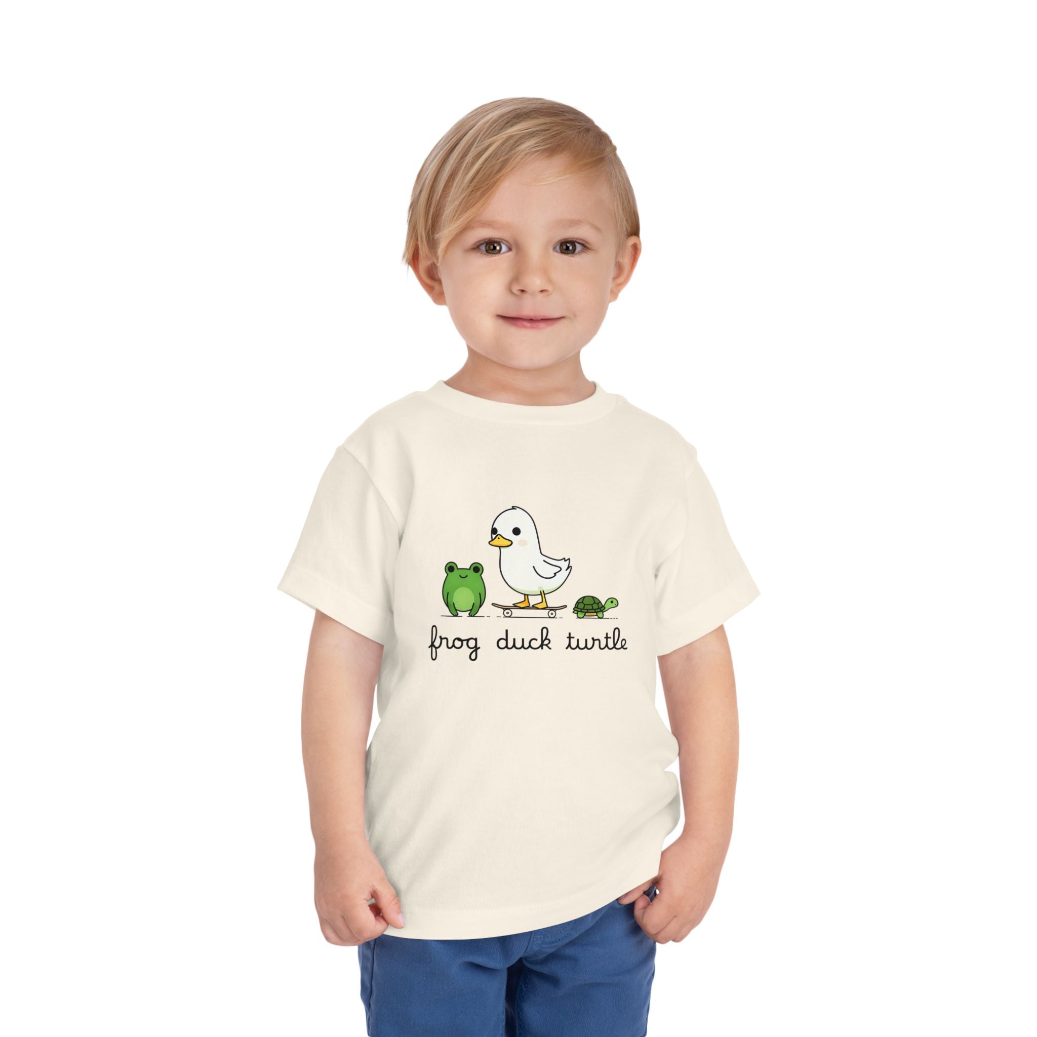FDT Protest Human Rights Frog Duck Turtle Design - Kids Activism Shirt, Social Justice Top, Youth Equality Tee, Protest Animal