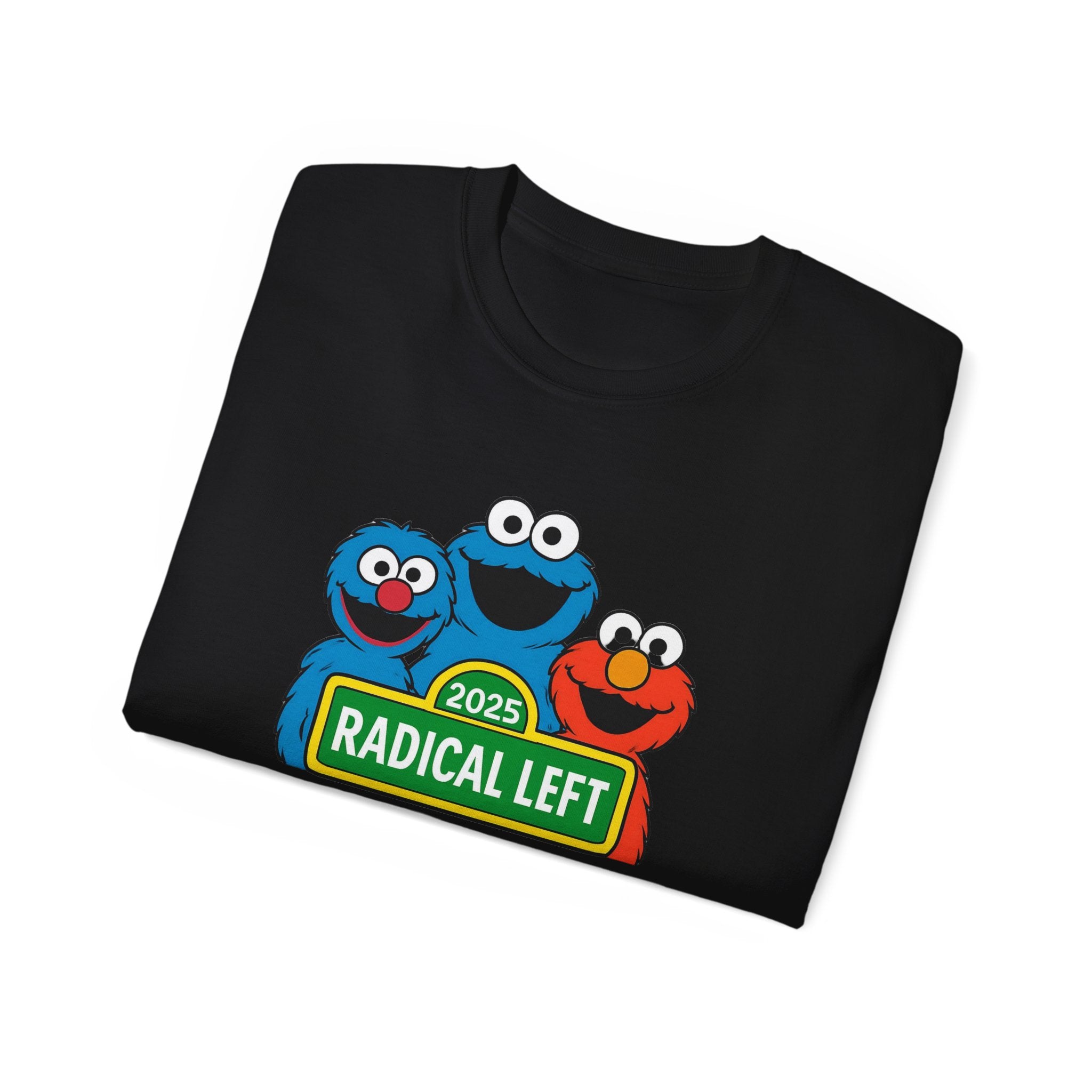 Muppets Sarcasm Tee, Leftist T-Shirt, Radical Humor Shirt, Unisex Cotton Top, Funny Puppet Gift