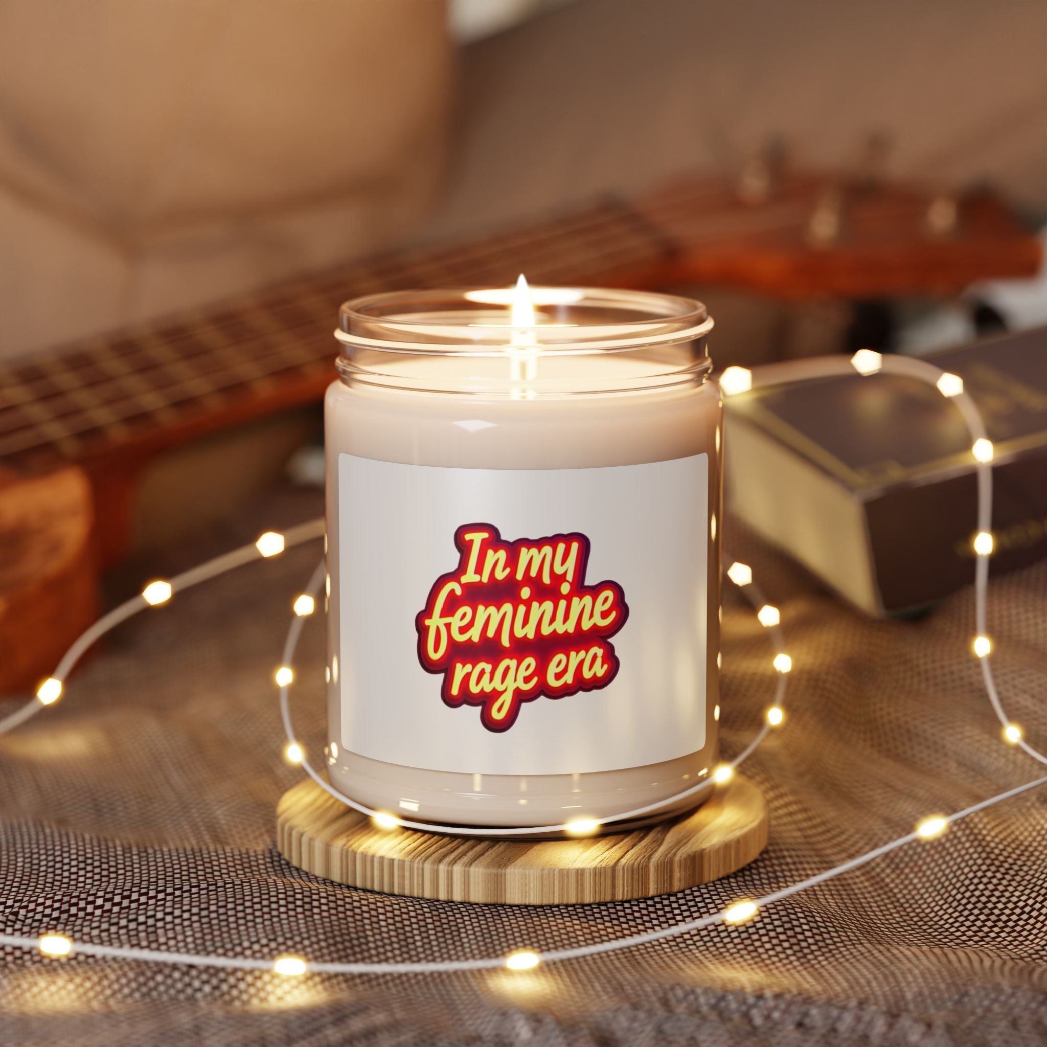Candle - In My Feminine Rage Era Scented Soy Candle, 9oz