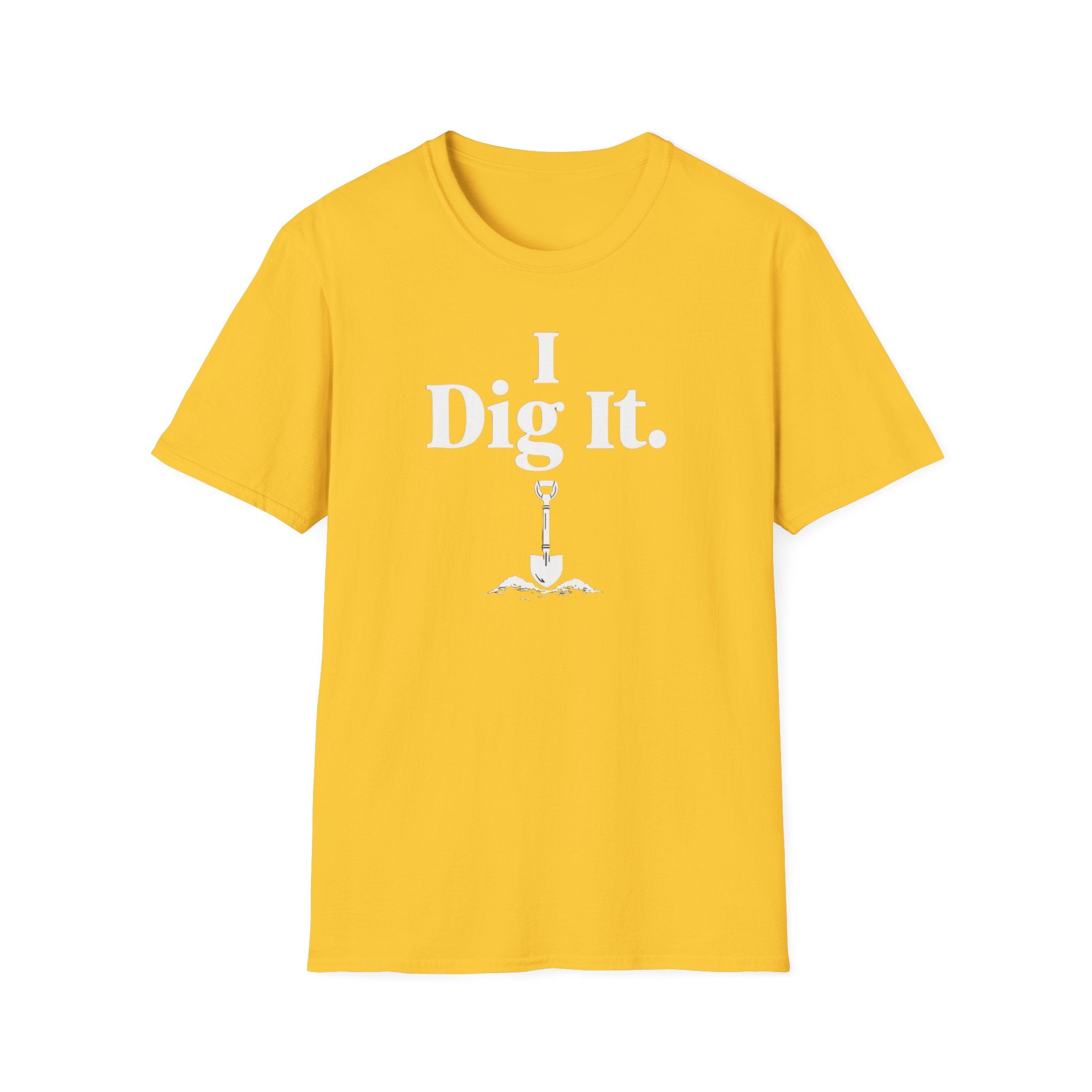 I Dig It. Metal detecting Unisex T-Shirt, Treasure Hunter Tee, Modern Day Pirate Shirt, Coin Collector Top, I Dig It Tshirt relics