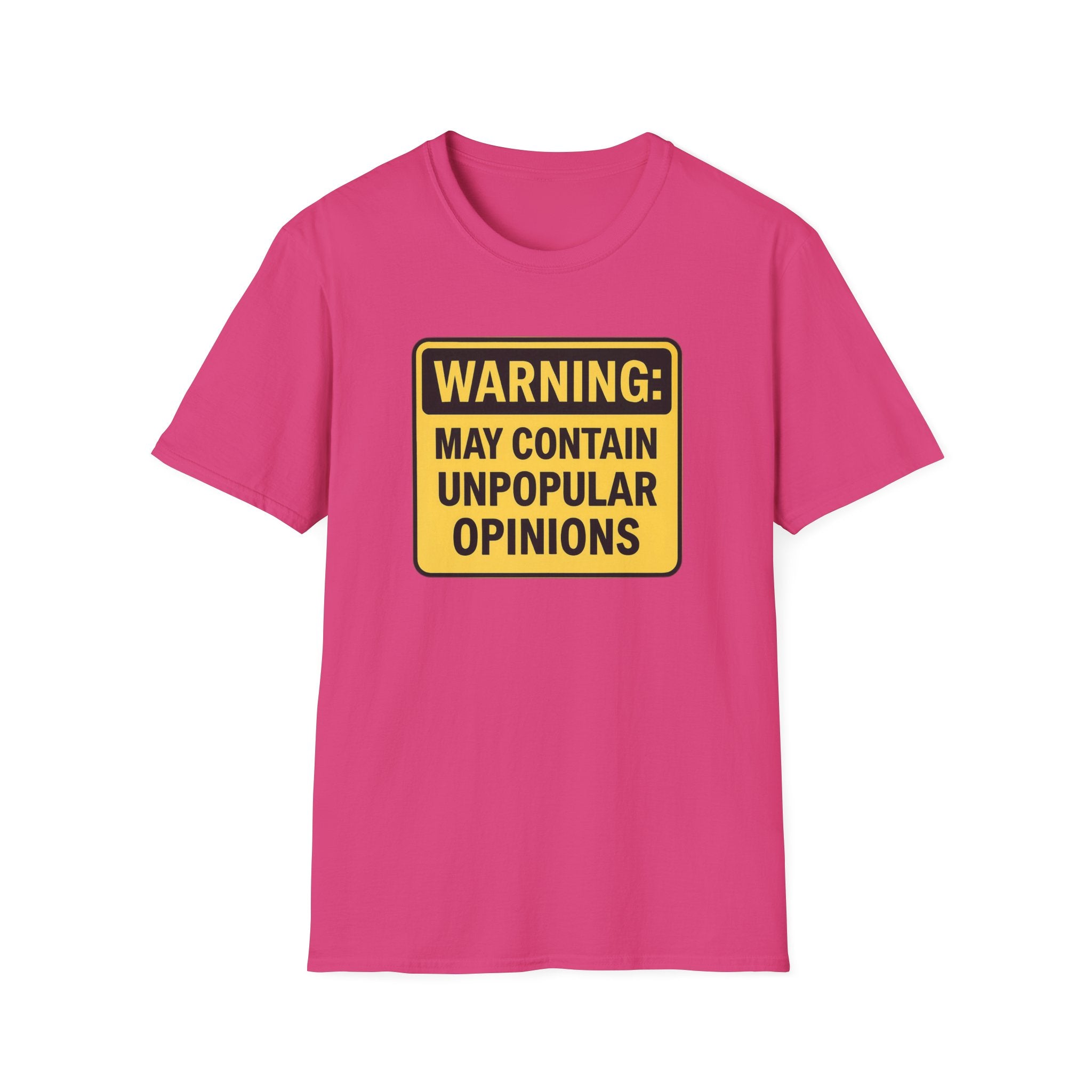 May contain unpopular opinions Fun Unisex T-Shirt, gift Christmas Softstyle Graphic Tee, Casual Wear, Independence Day Gift, Statement Shirt