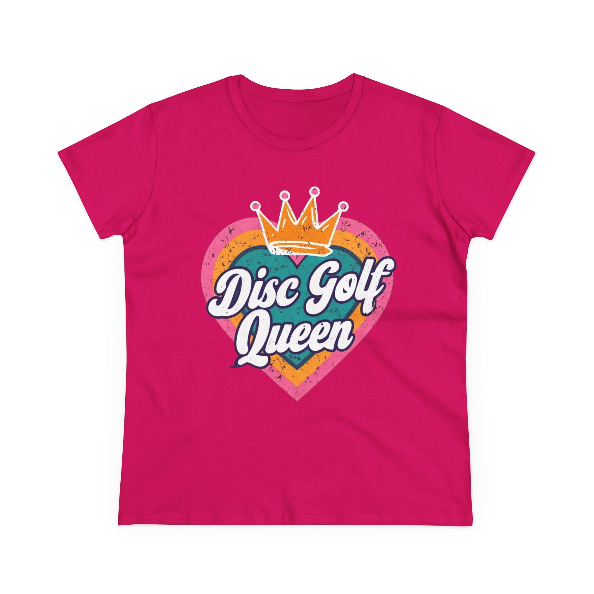 Disc Golf Queen Women's Tee, Fun Disc Golf T-Shirt, Sporty Graphic Tee, Gift for Disc Golf Lovers, Casual Outfit, Summer Wardrobe